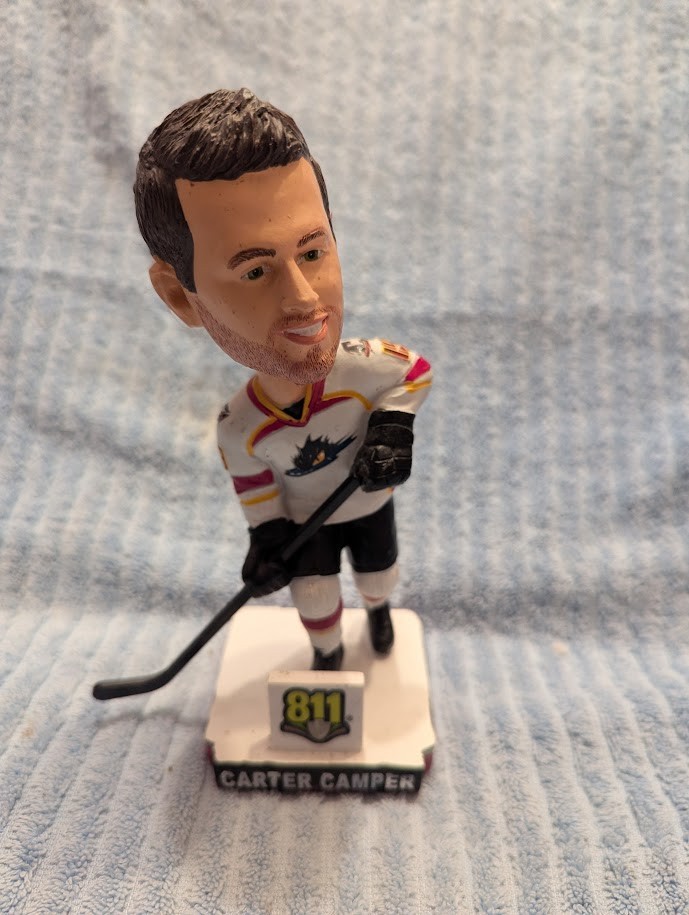 Cleveland Monsters Carter Camper Bobblehead SGA 02/23/18 Vintage Rare