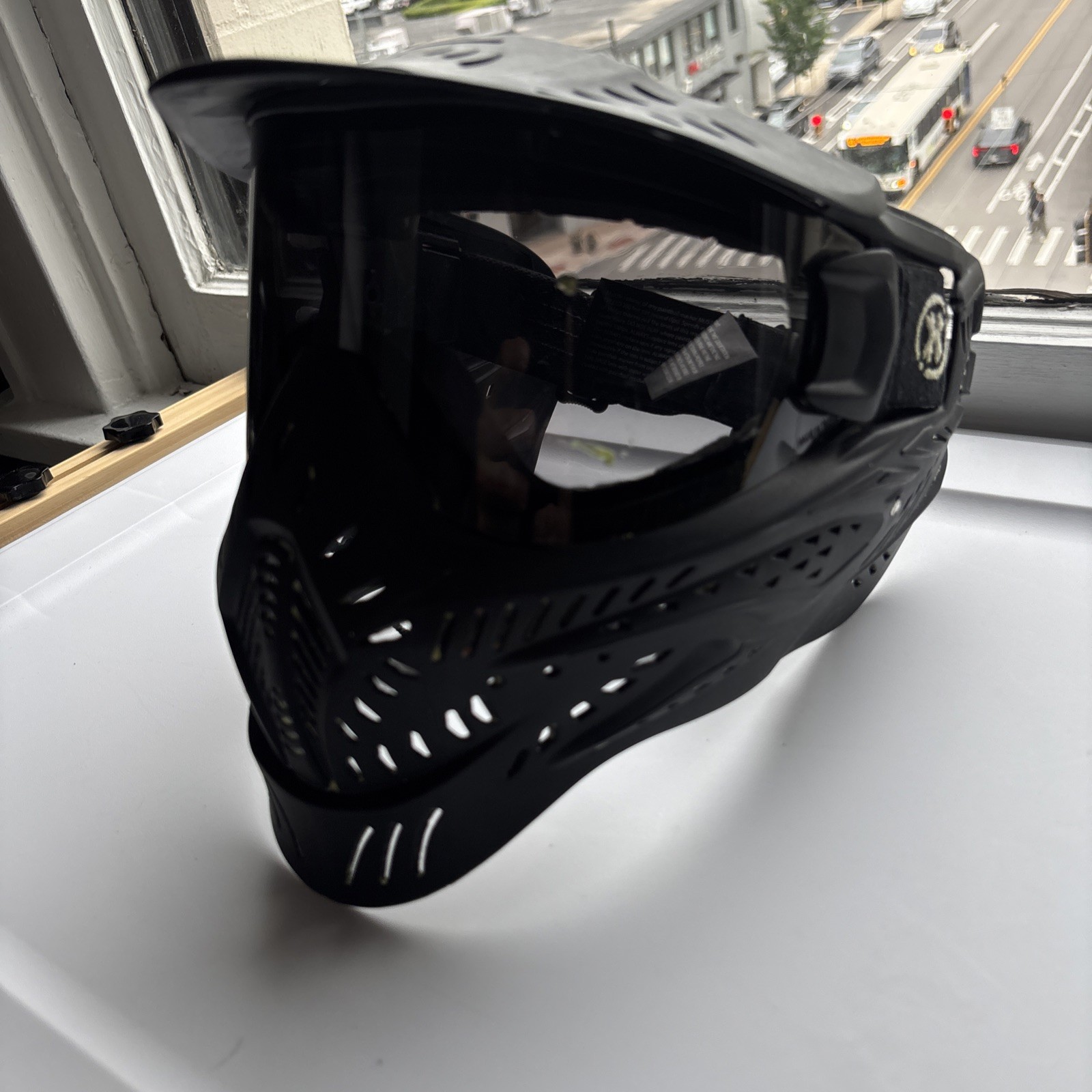 Maddog HK Army HSTL Paintball Mask Goggle w/ Thermal Anti-Fog Lens SMOKE