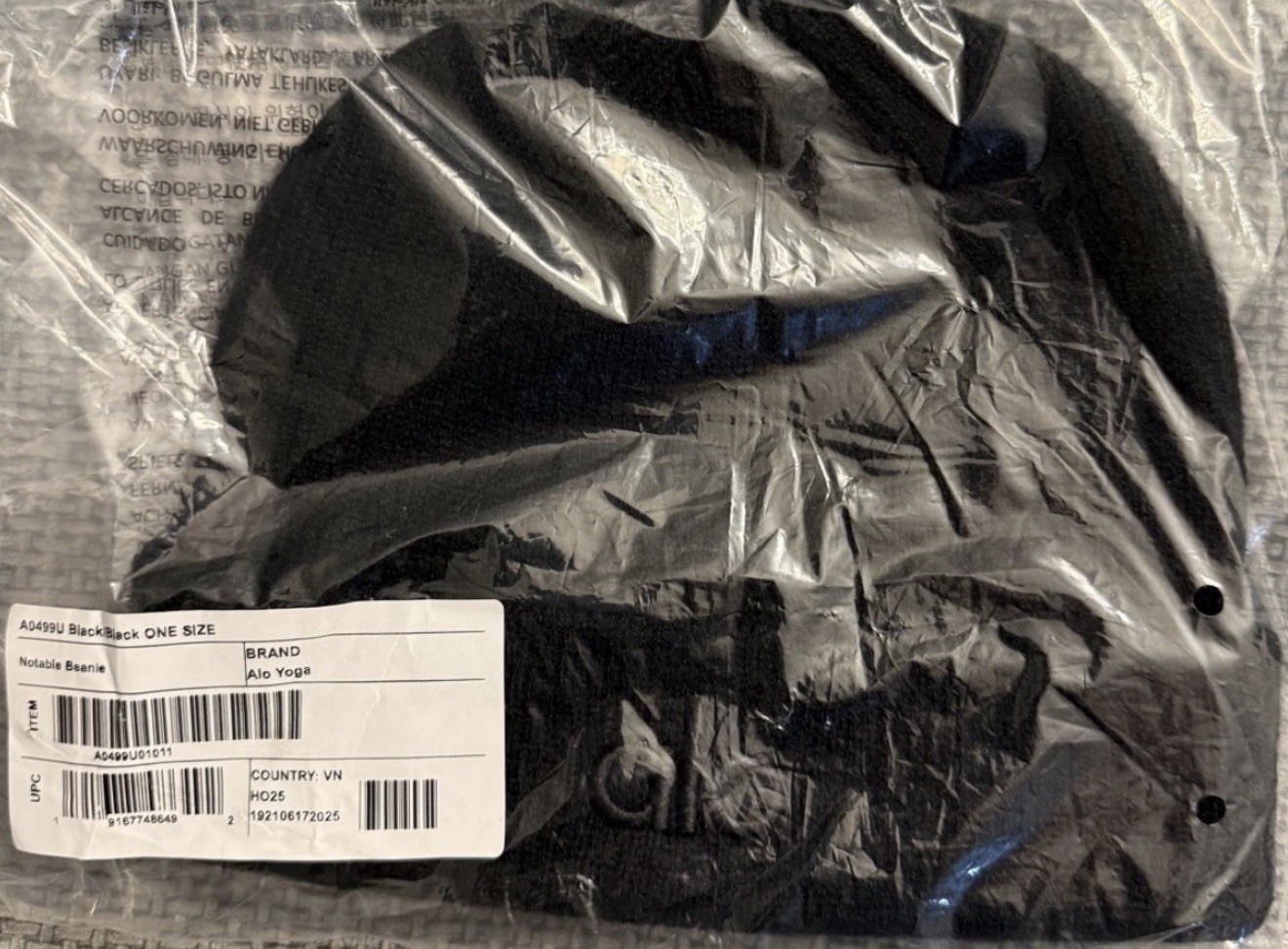 Alo Yoga Notable Beanie
