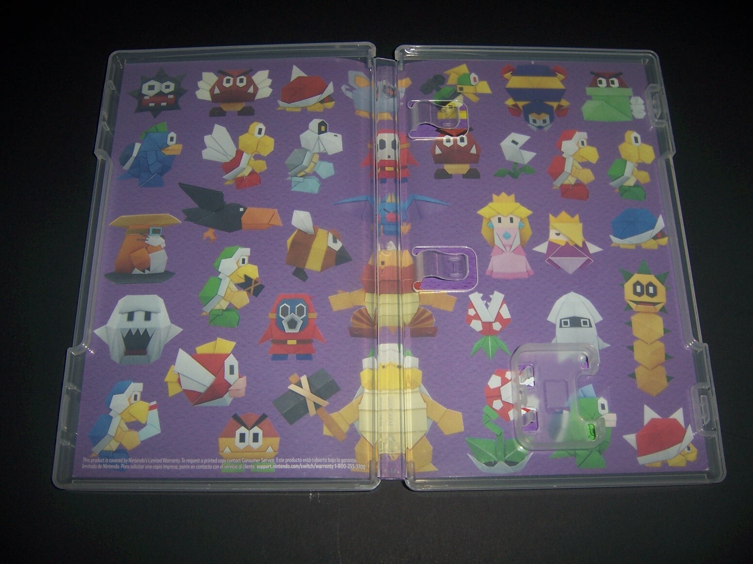 Authentic Replacement Case ONLY PAPER MARIO ORIGAMI KING - Nintendo Switch Box