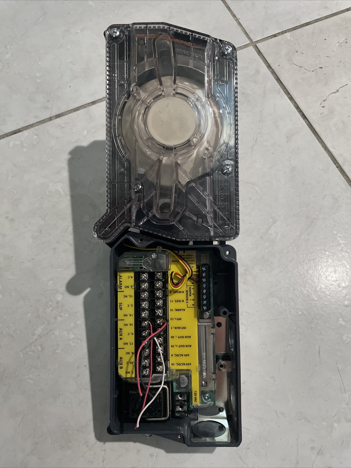 SYSTEM SENSOR D4120 Photoelectric,Universal,Smoke Detector