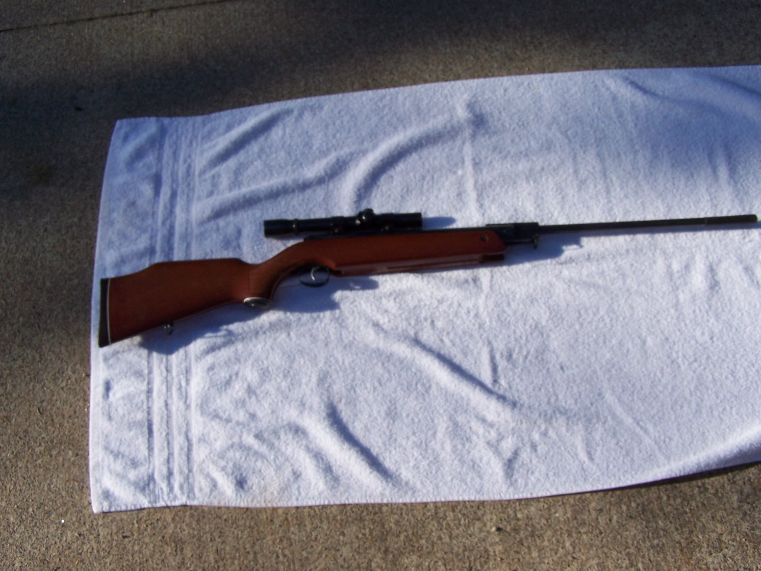 Feinwerkbau FWB Sport 124 Cal. 177 Air Rifle Made in Germany w/Weaver K2.5 scope