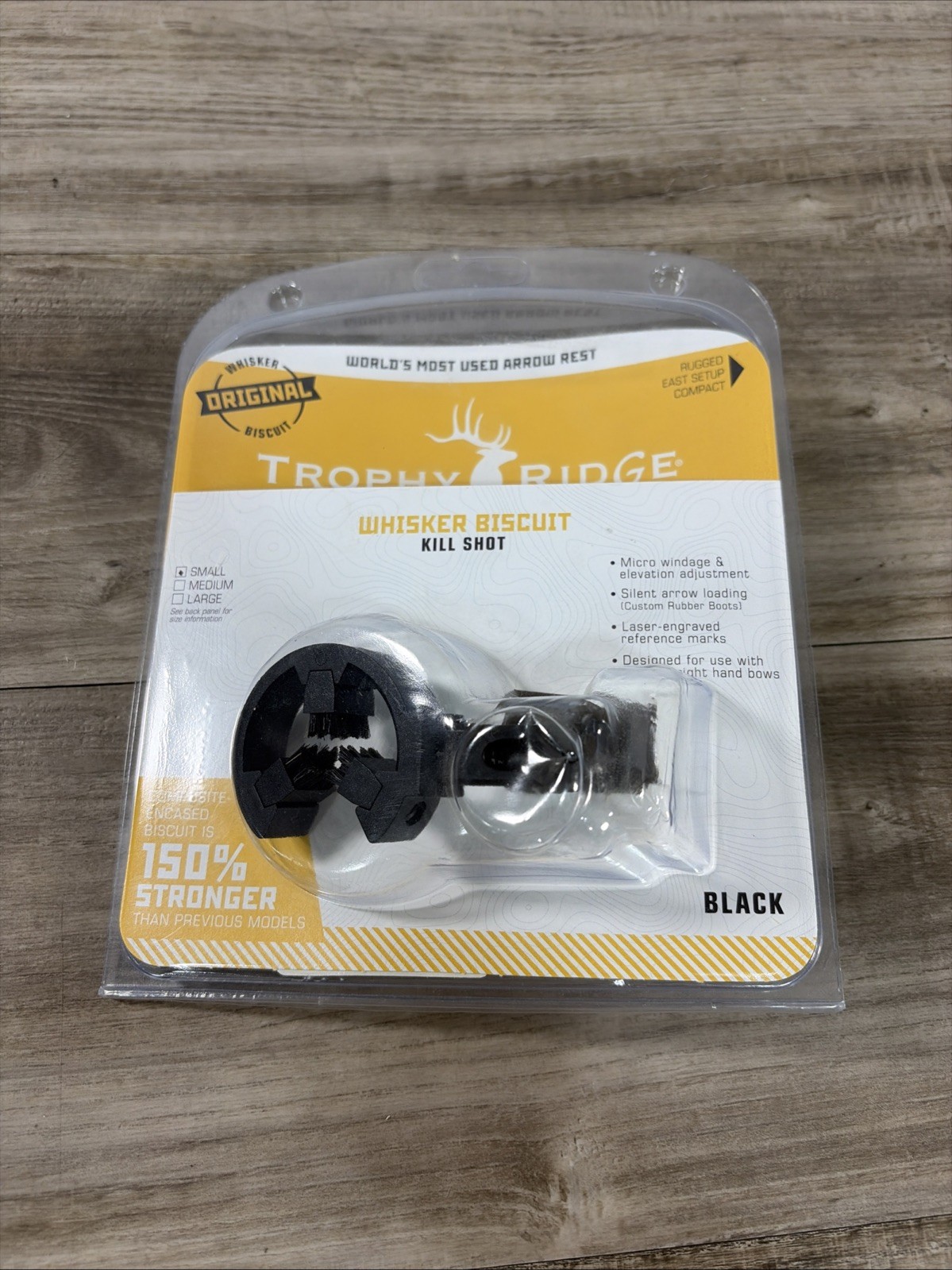 Trophy Ridge The Original Whisker Biscuit Kill Shot AWB500  Small Black