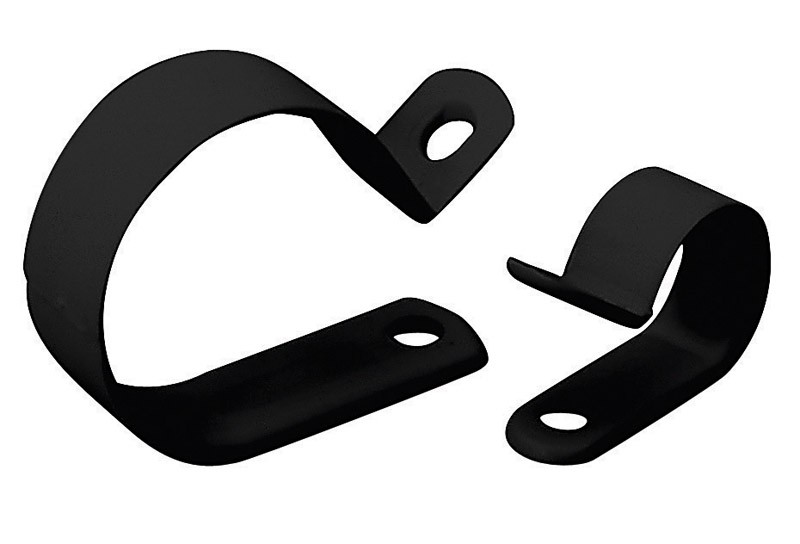 Gardner Bender PPC-1538UVB UV Black Durable Plastic Smooth Cable Clamp 3/8 in.