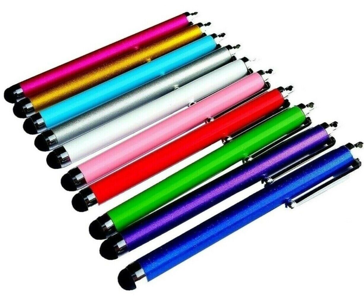 10pcs Capacitive Touch Screen Stylus Pen For IPad Air Mini iPhone Samsung Tablet