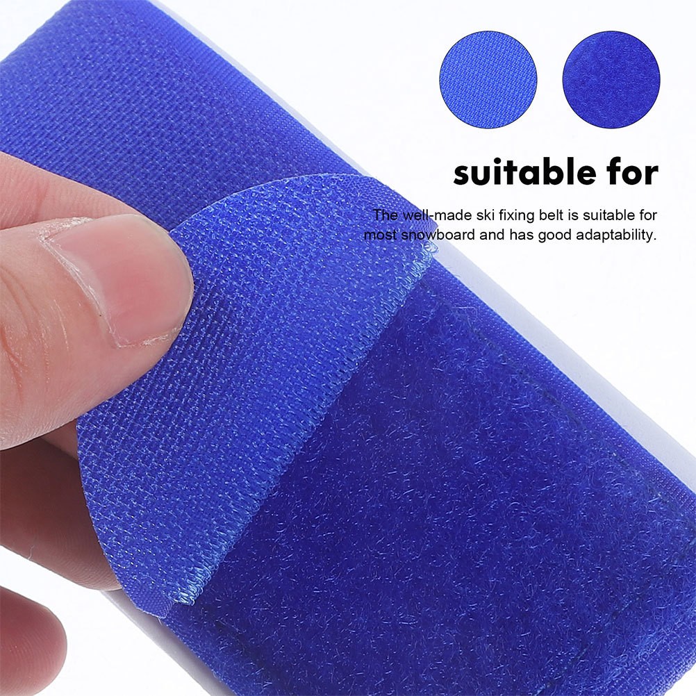6 Pcs Ski Fixing Strap Fastener Tie Accessories Fasteners Straps