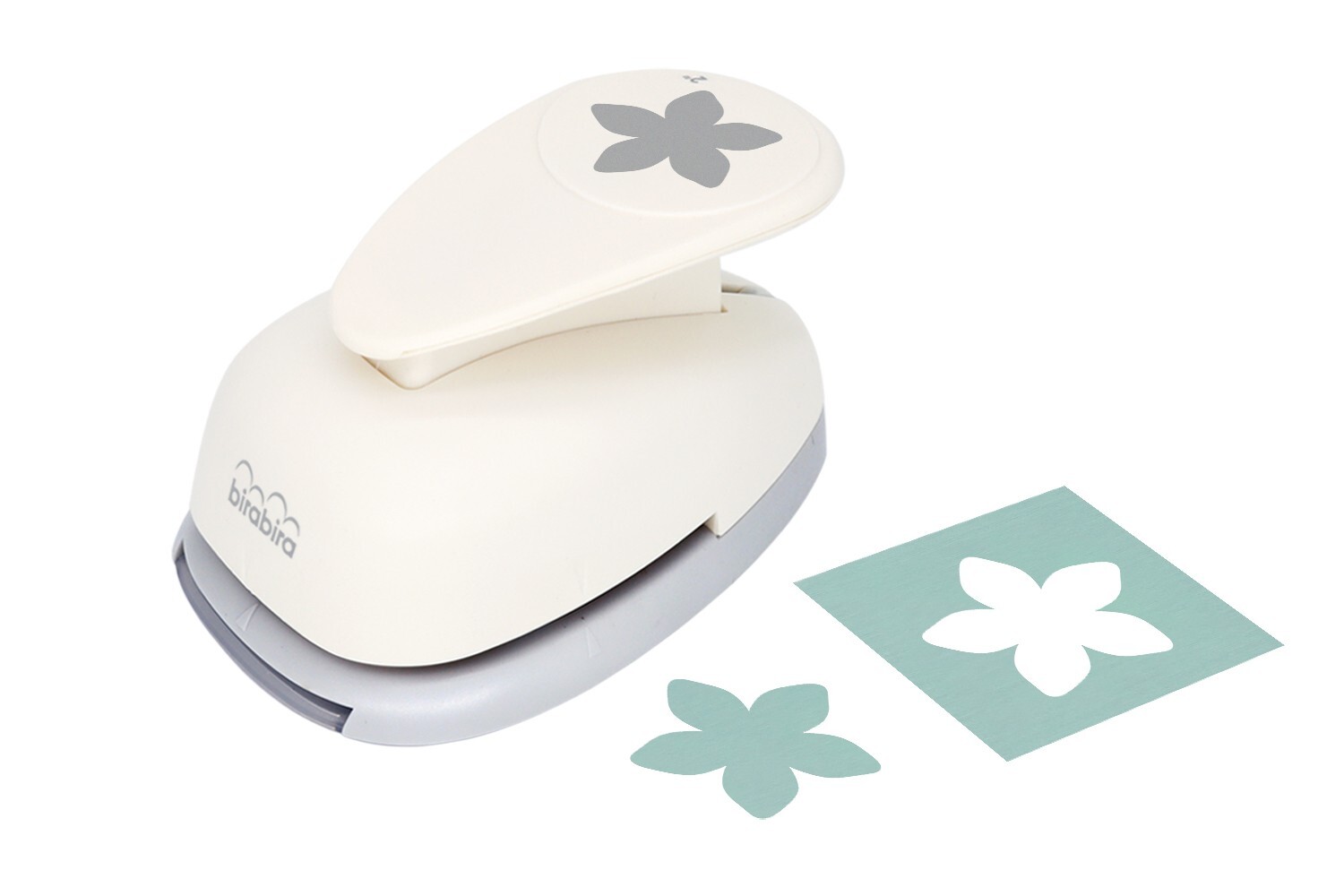 Bira Craft 2 inch Petal Lever Action Craft Punch for Paper Crafting