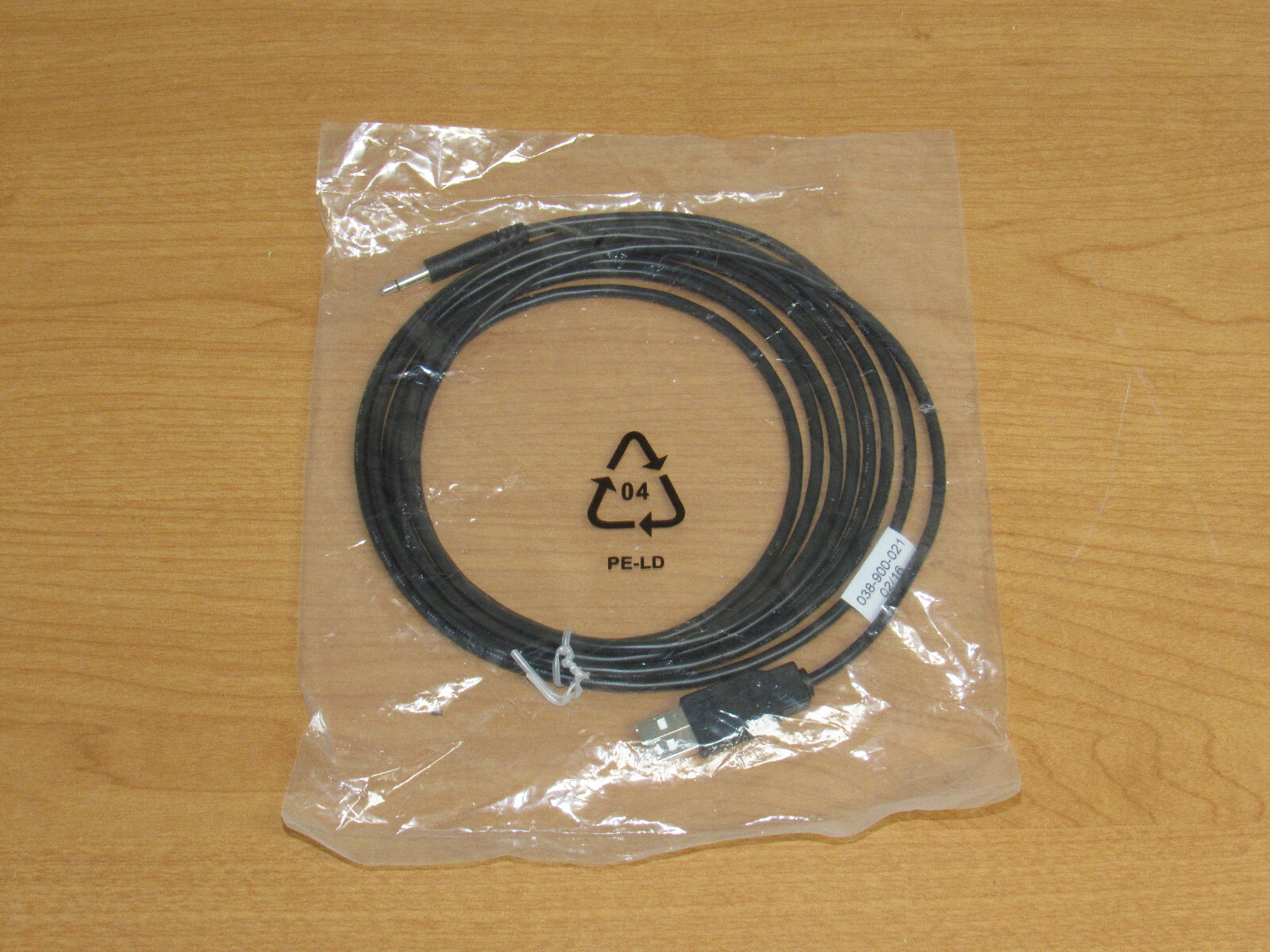EMC USB to 3.5mm TRS Mono Cable 038-900-021 - New Sealed in Bag