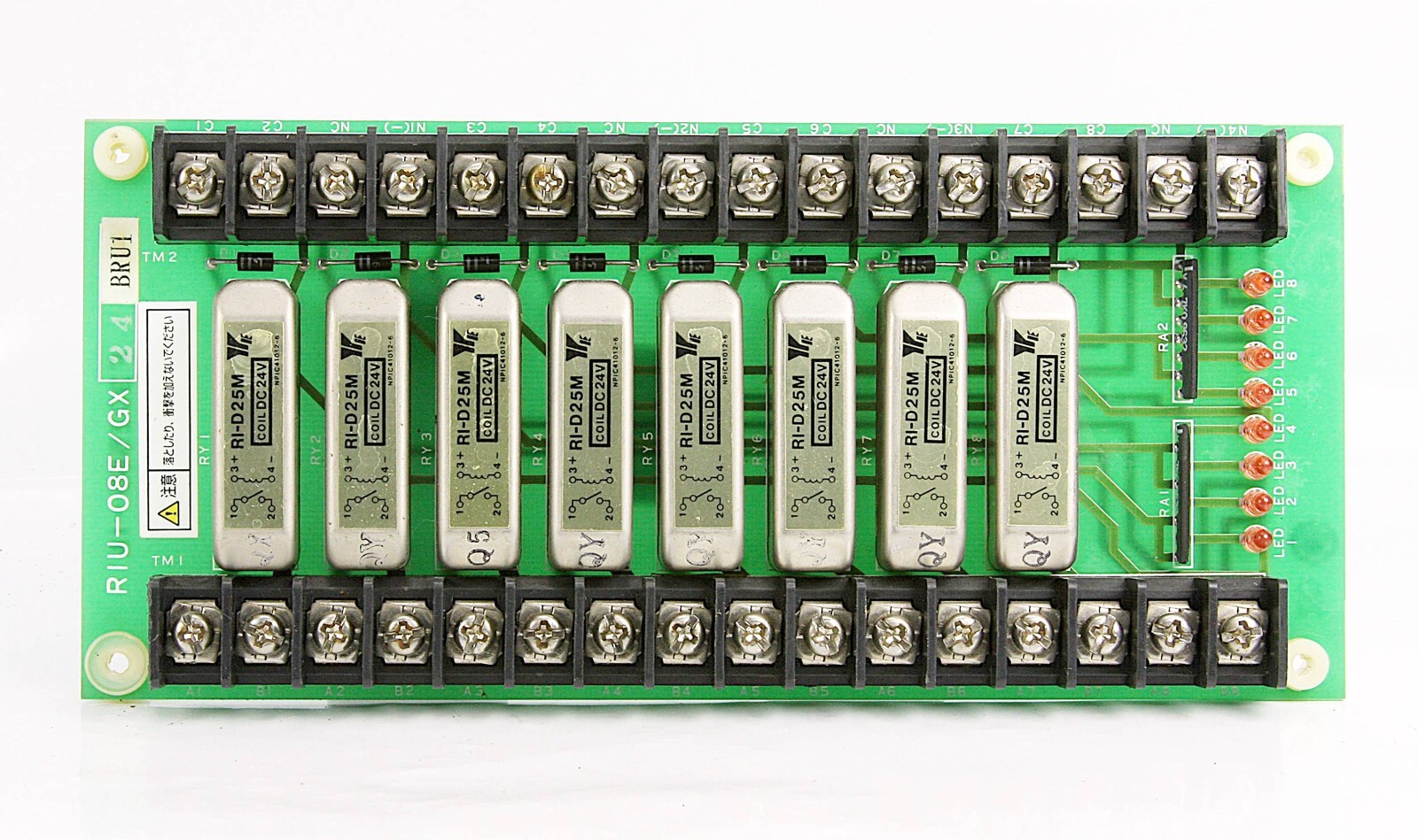 Yaskawa Circuit Board RIU-08E/GX