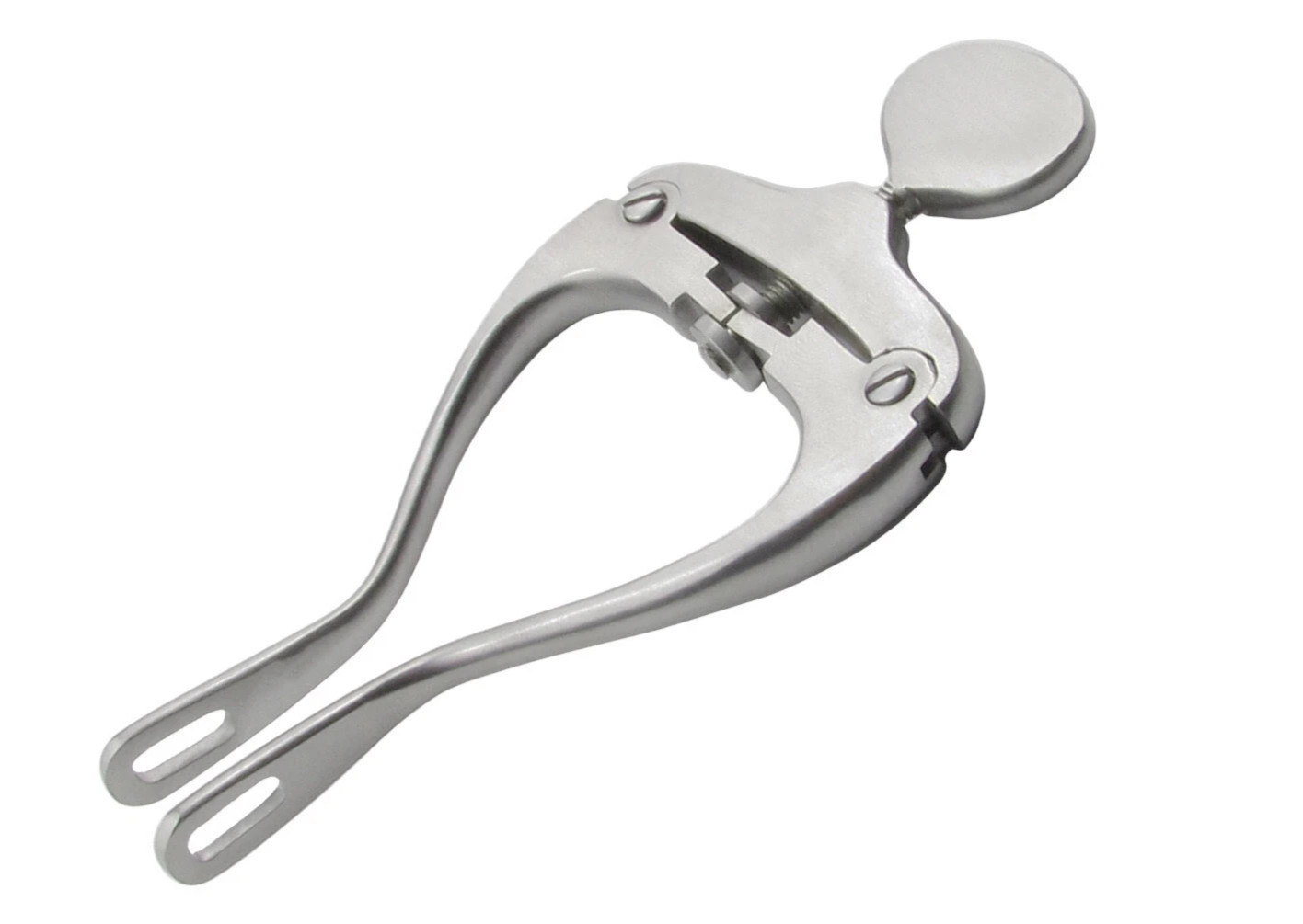 Adjustable Rodent Mouth Gag Stainless Steel  Overall Length 5" Opening 2"