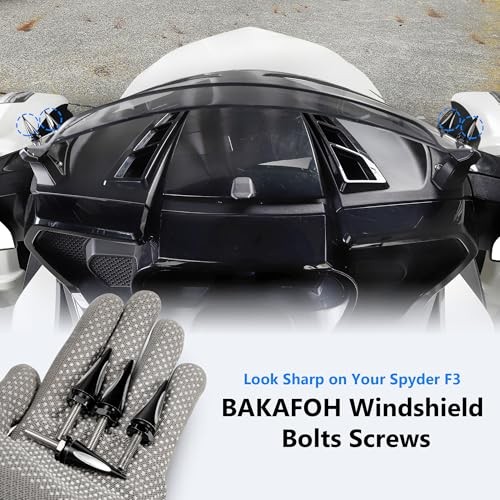4 Pcs Fairing Windshield Spike Bolts Windscreen Trim Screws Hardware Kit For