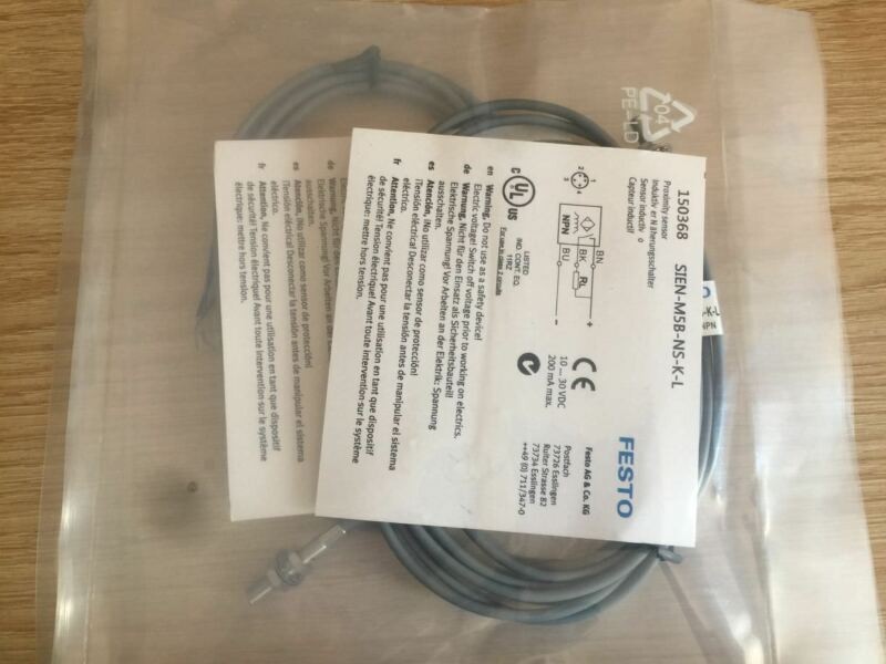 New Festo Sensor Proximity Switch SIEN-M5B-NS-K-L  150368