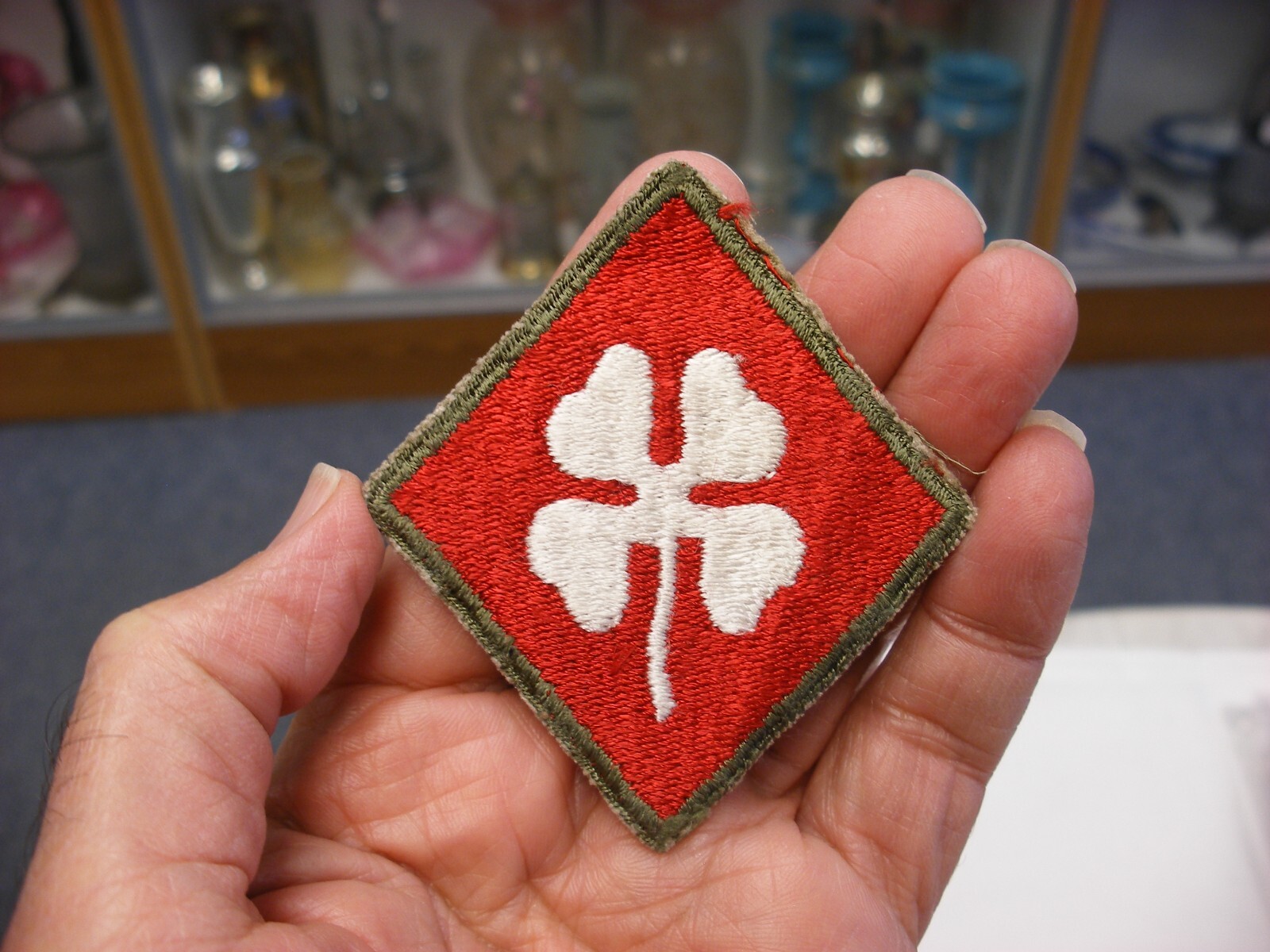 Vintage US Military Army Airforce Patch - 4th Army #M6