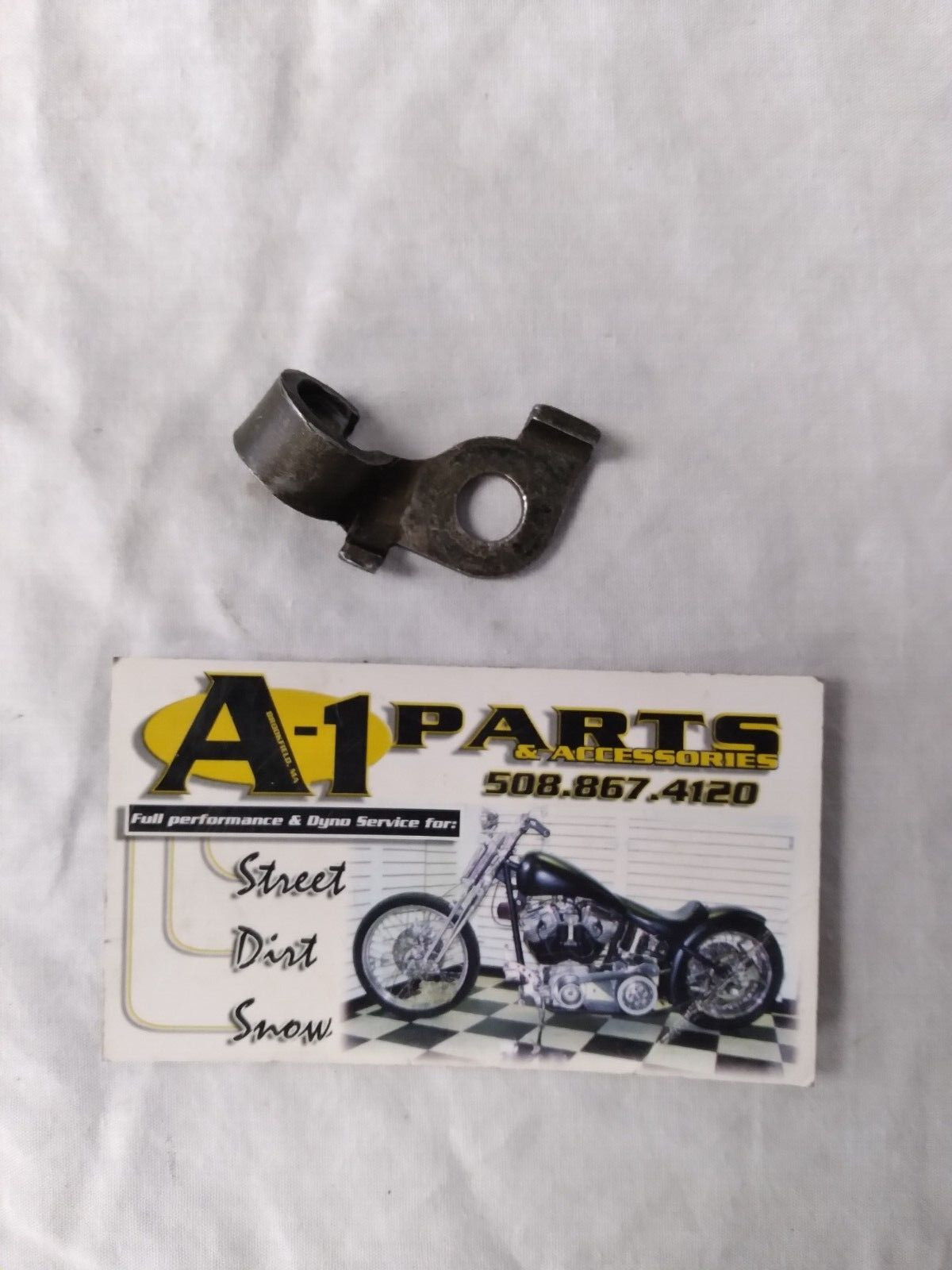 OEM Yamaha 88-06 Blaster YFS200 clutch cable mount bracket stay holder 10V-1131E
