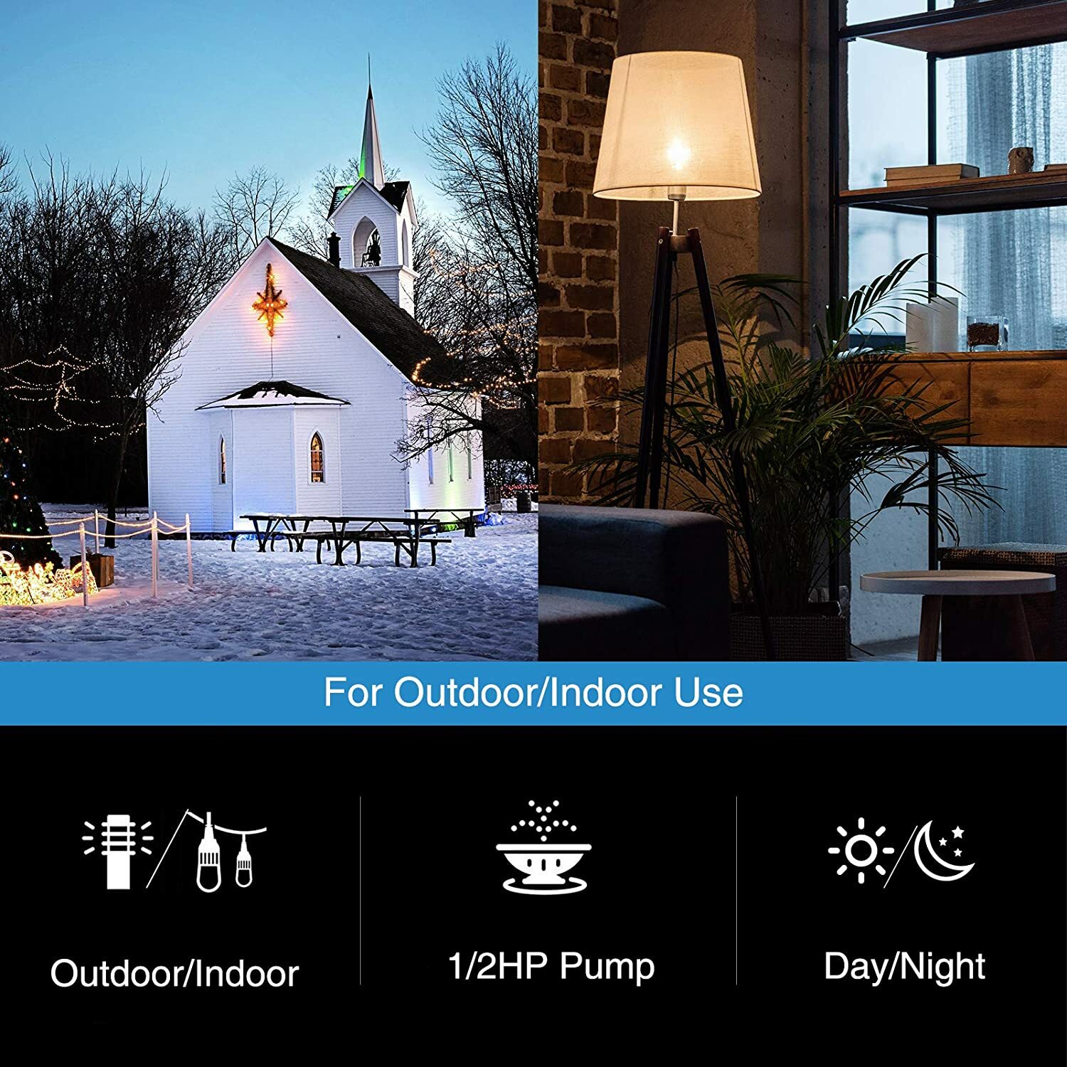 DEWENWILS 24-Hour Outdoor Timer Light Sensor Plug in Outlet Timer for Pool Pump