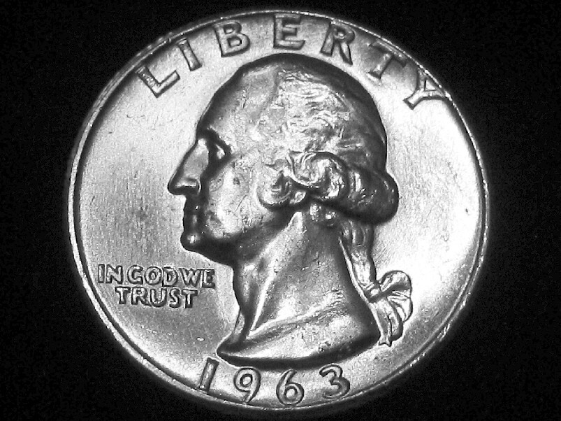 1963 Washington Quarter --- Choice Uncirculated