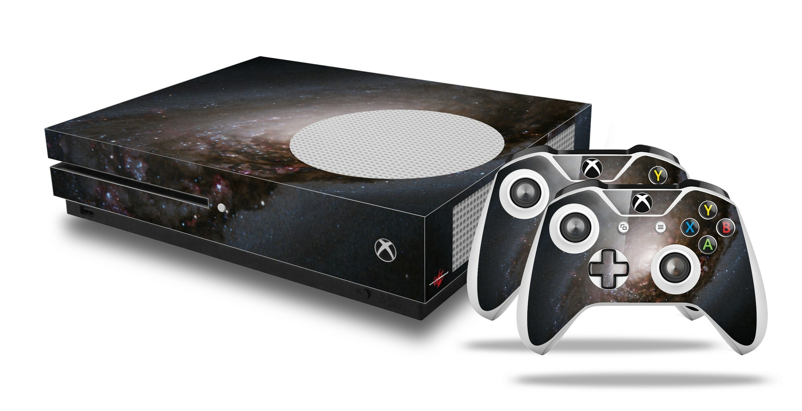 Skin for XBOX One S Console Controller Hubble Images - Nucleus of Black Eye Gala
