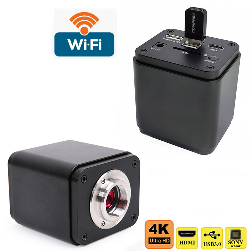 4K 8MP HDMI USB WIFI IMX678 IMX585 30FPS Industrial Microscope Video Camera SCAM