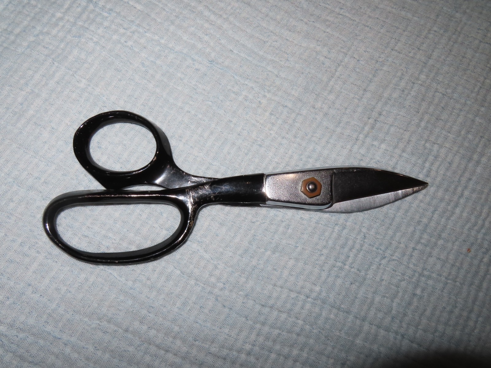 Clauss Scissors Shears 8" No 4258 High Leverage Floral Black Handle USA