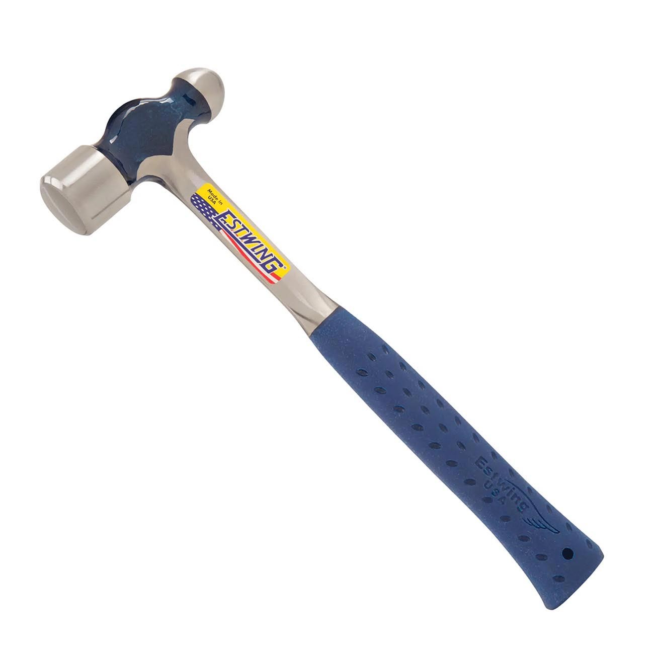 ESTWING Ball Peen Hammer - 24 oz Metalworking Tool with Forged Steel Construc...