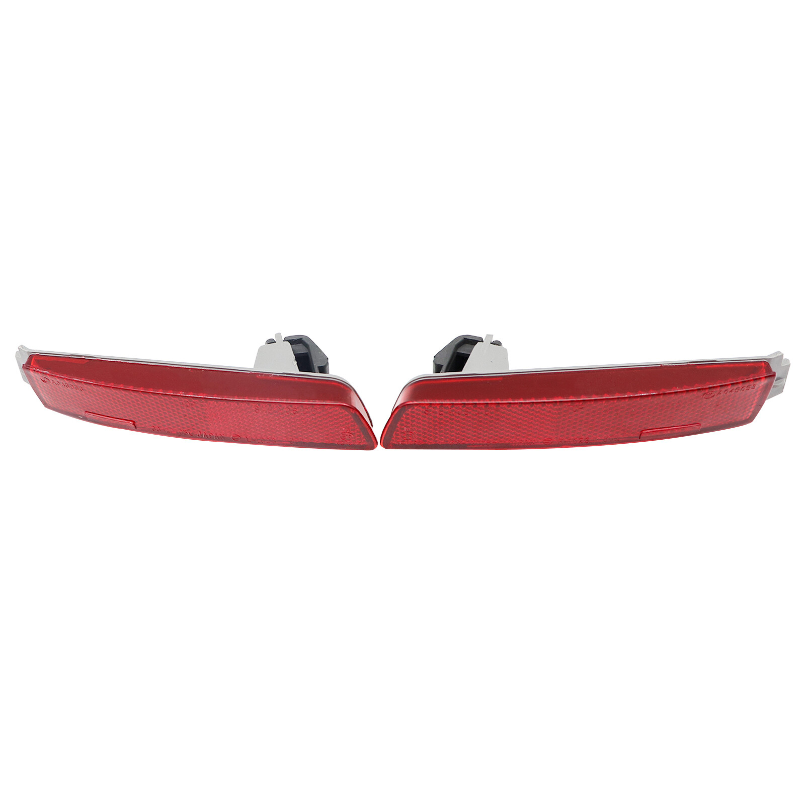 Bumper Reflector Set for 2013-2018 Nissan Sentra Rear Left & Right 2PC