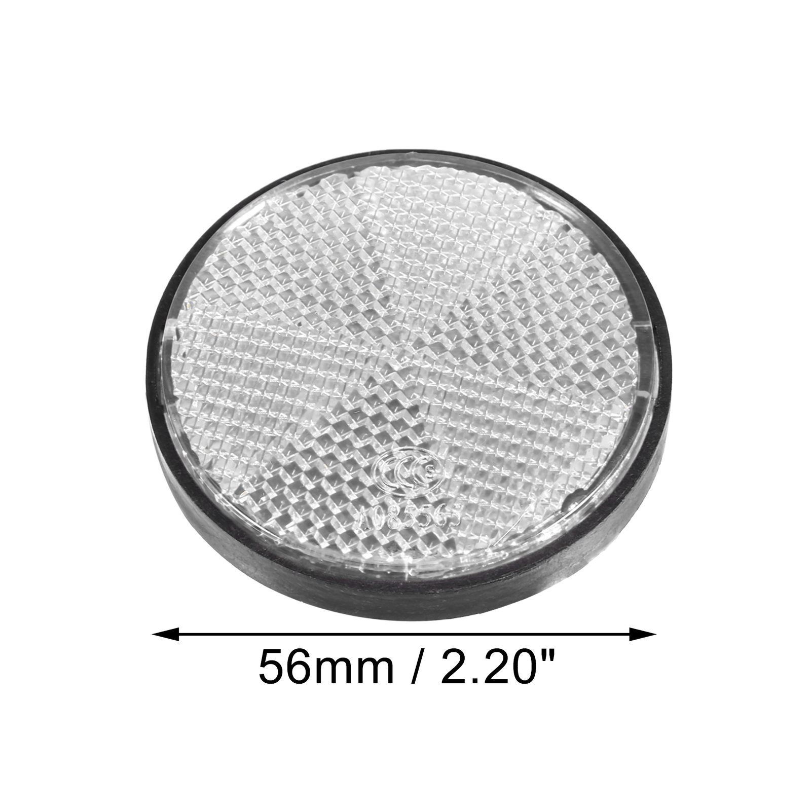 Universal Pack(8) Round Stick-on Safety Spoke Reflective Self Adhesive Reflector