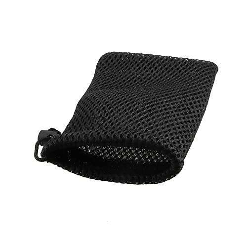 Nylon Mesh Drawstring Bag, 5 x 3.5 Inch Small Storage Pouch String Bags for