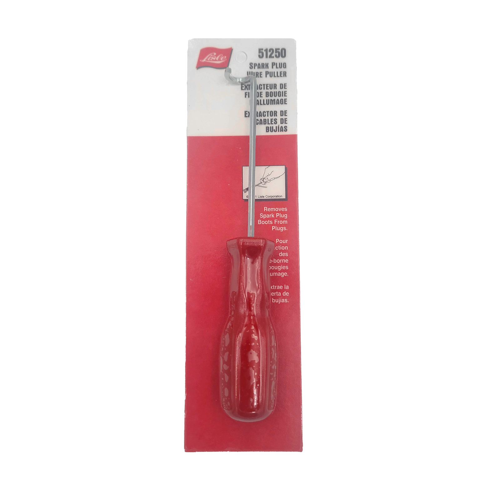 Lisle 51250 Spark Plug Wire Boot Puller Pliers Removal Tool USA Made