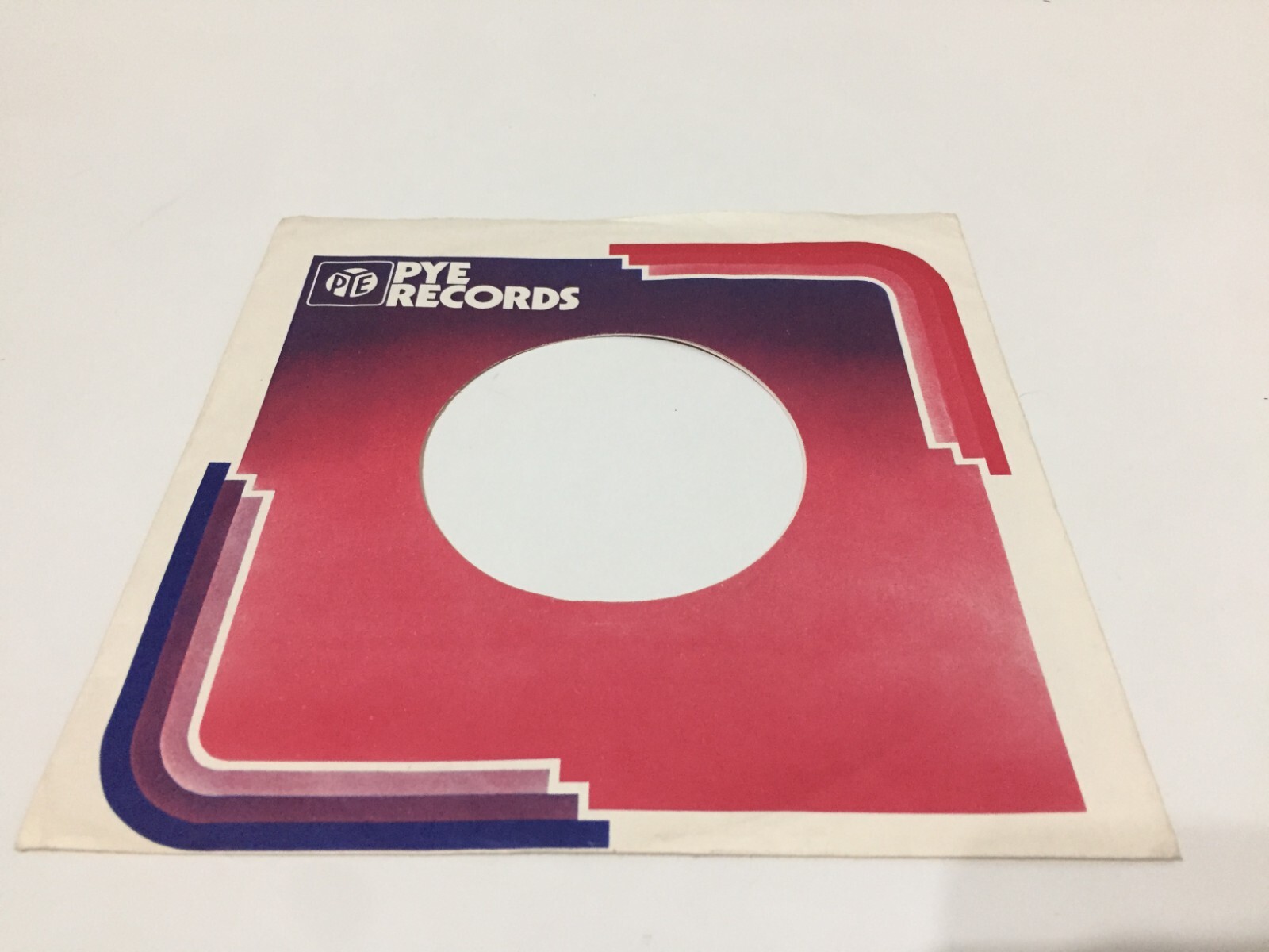 VINTAGE PYE 7" VINYL RECORD SLEEVE VERY GOOD CONDITION