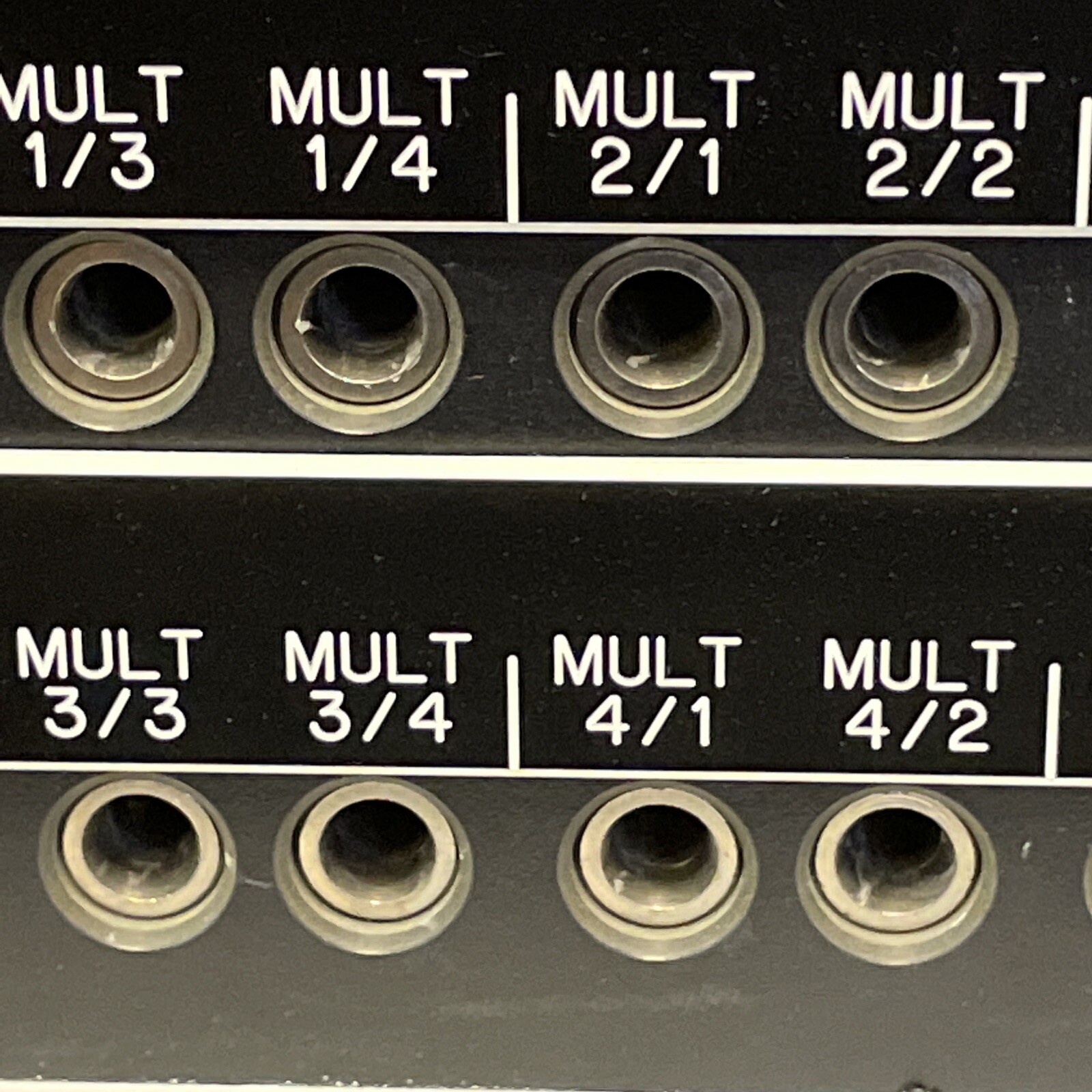 24x2 Audio Patch Bay Panel Rack Mount - COMMUNICATIONS CORPORATION - VERSAPATCH