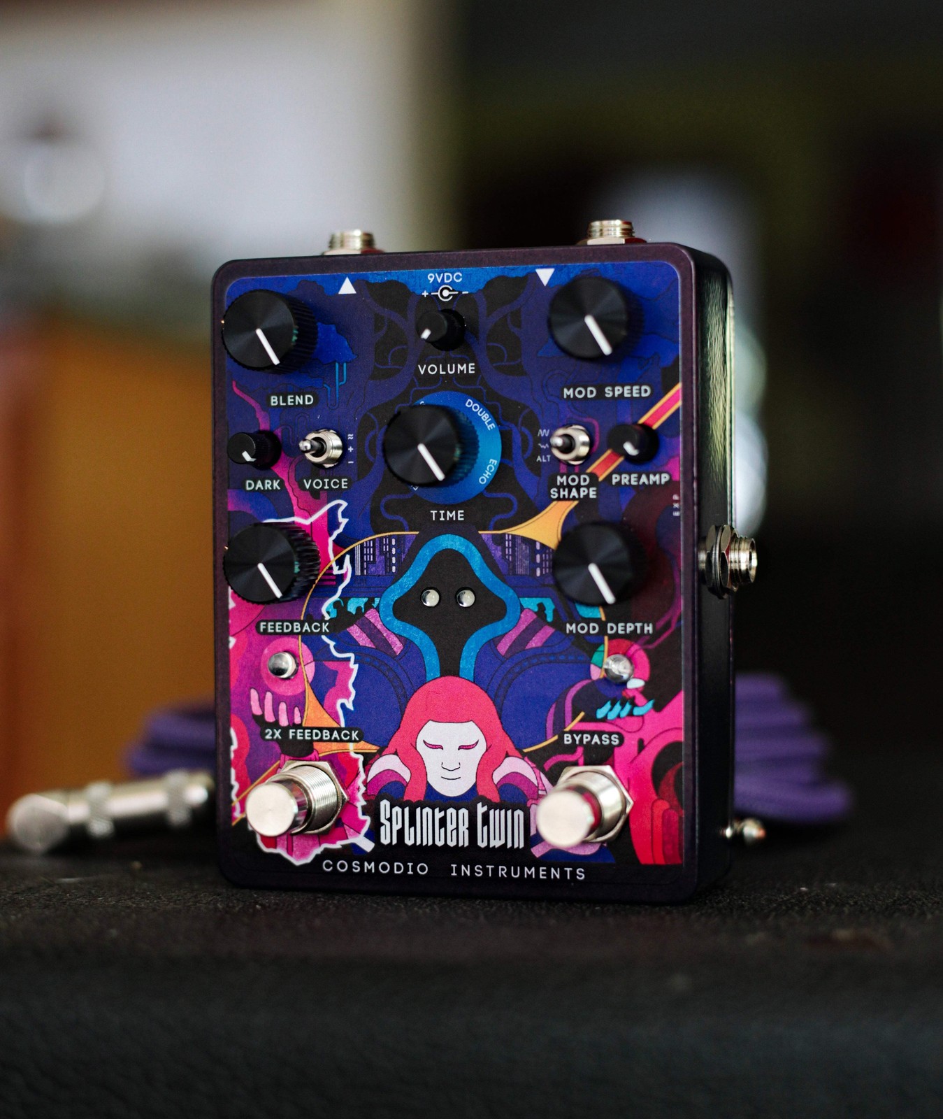 Cosmodio Splinter Twin Time Modulator Effects Pedal