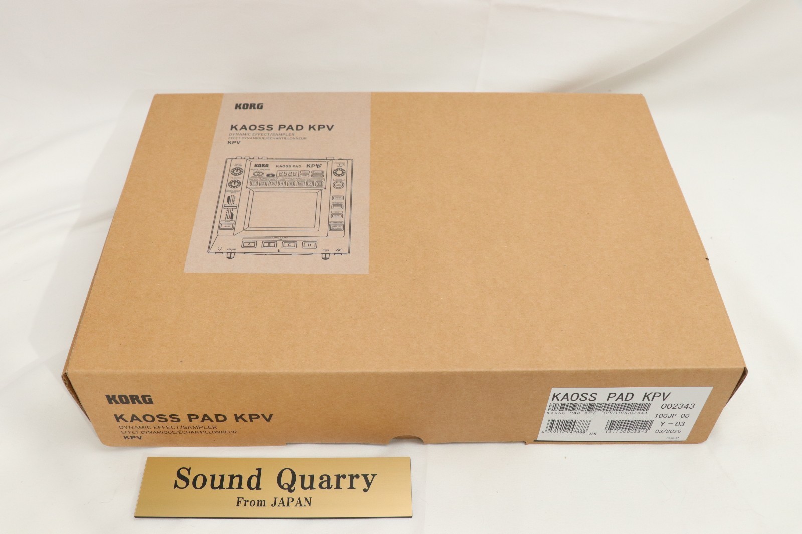 KORG KAOSS PAD V Multi FX Sampler Vocal Guitar USB Interface Musical equipments