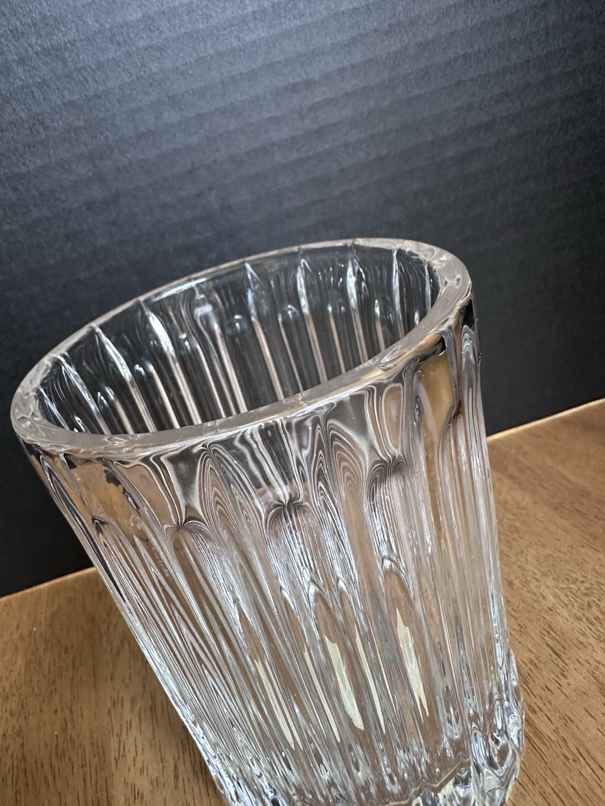 LENOX 7" Clear Crystal Covered Box/Jar in Original Box #6344964