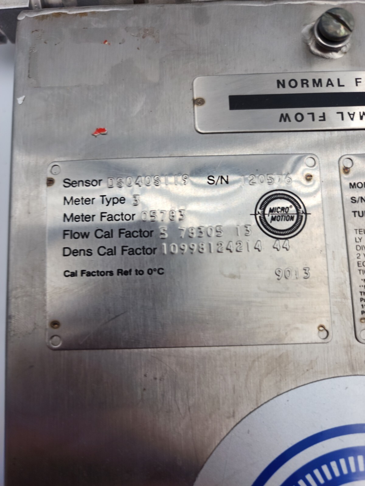 MICRO MOTION RFT9712 2PNS Mass Flow Tx c/w Sensor DS040S119 Pair