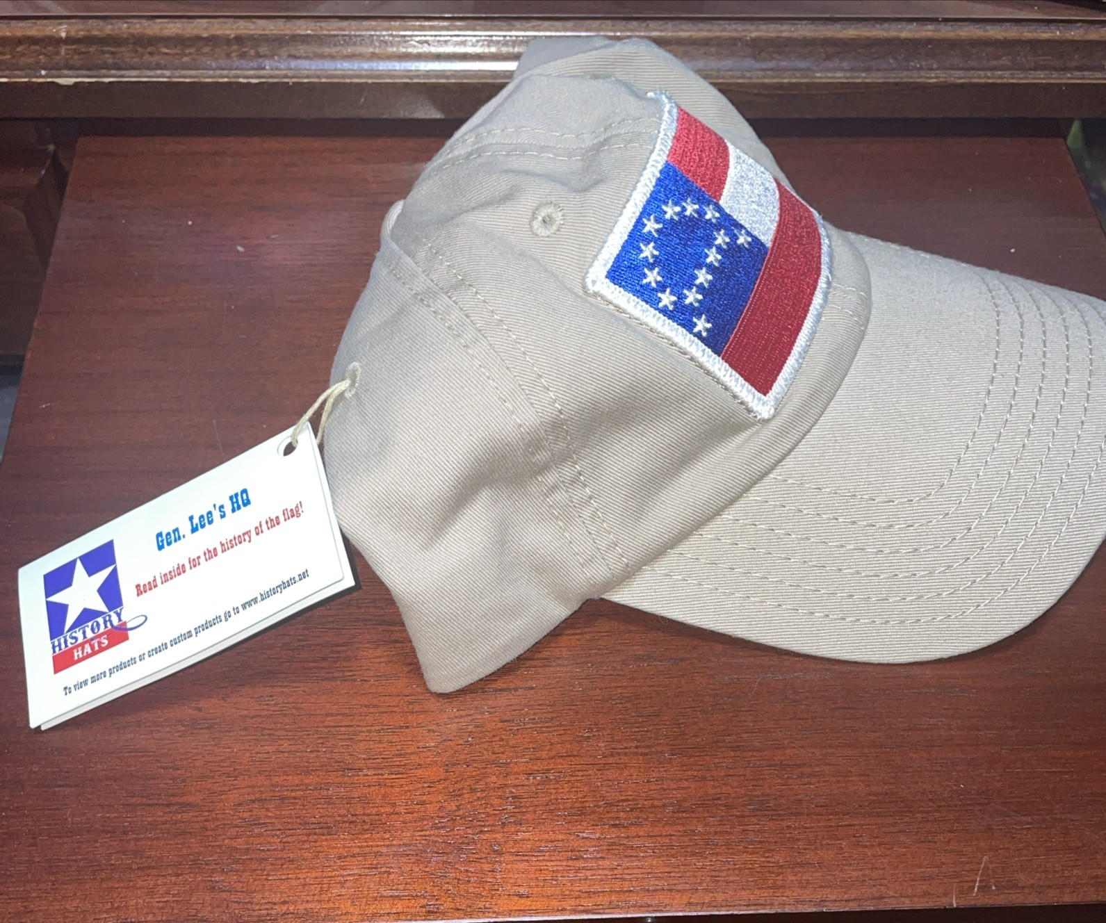 General Lee’s HQ Cap With Embroidered Patch