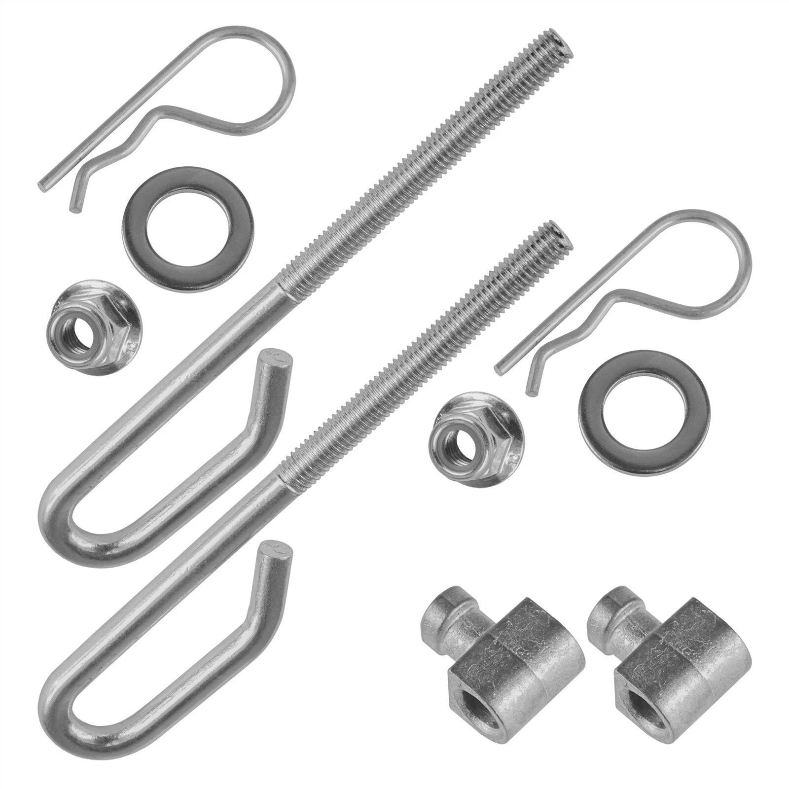 High-Quality Material Metal Deck Lift Bolt Rod Kit Silver for John Deere