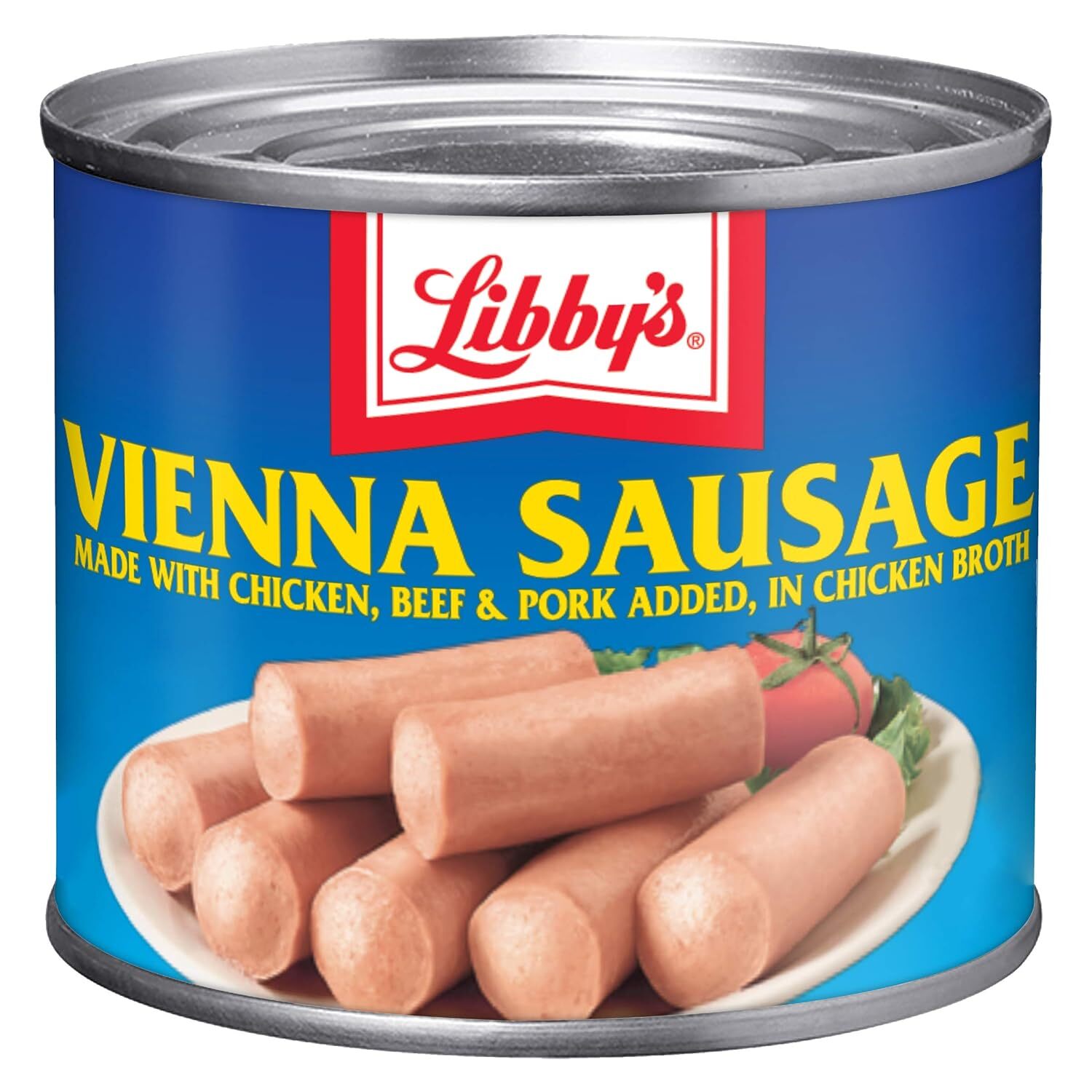 Vienna Sausage in Chicken Broth, Canned Sausage, 4.6 OZ (Pack of 24)