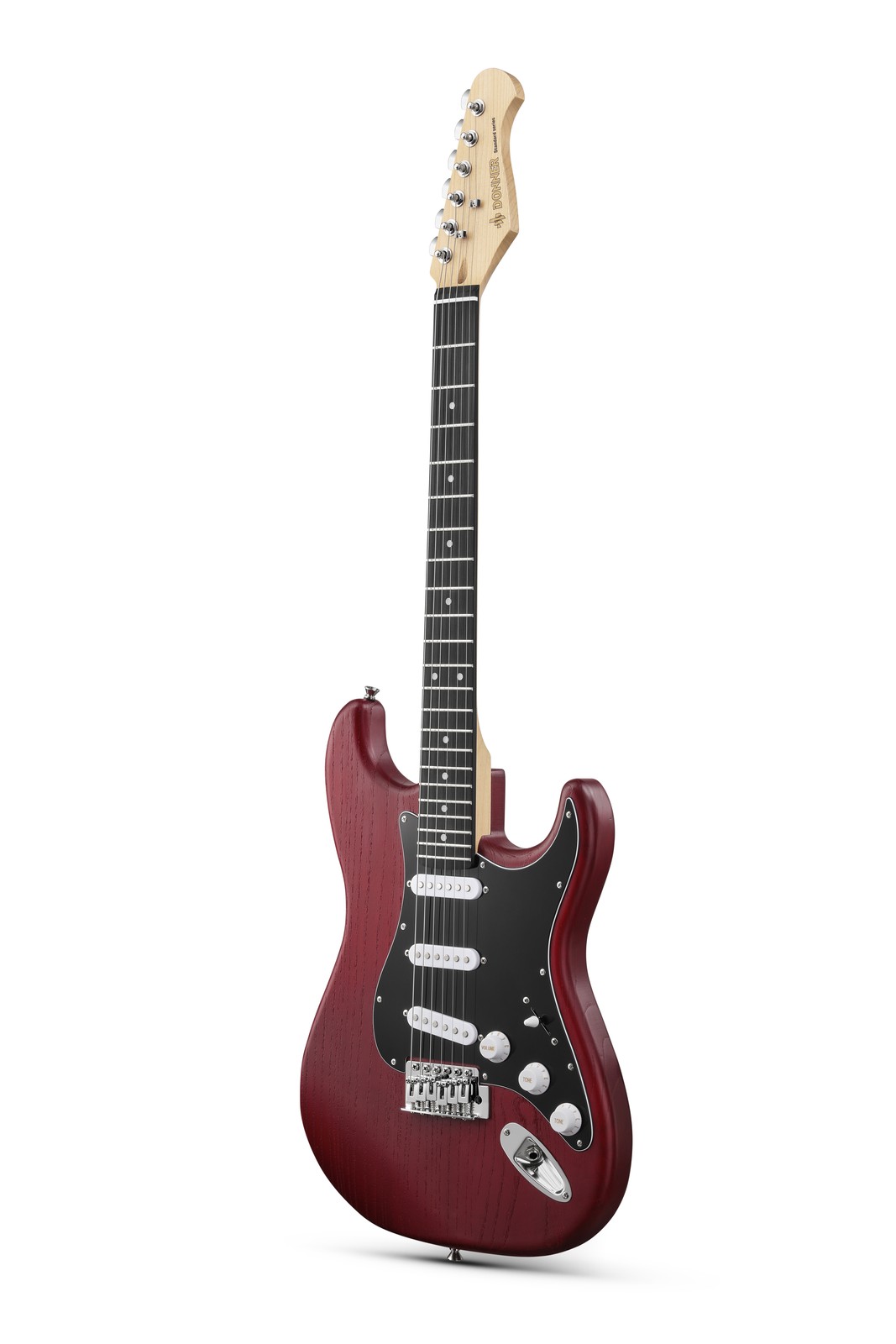 🎸 Donner DST-80 Electric Guitar Bundle + Amplifier Gig Bag & Accessories | Red