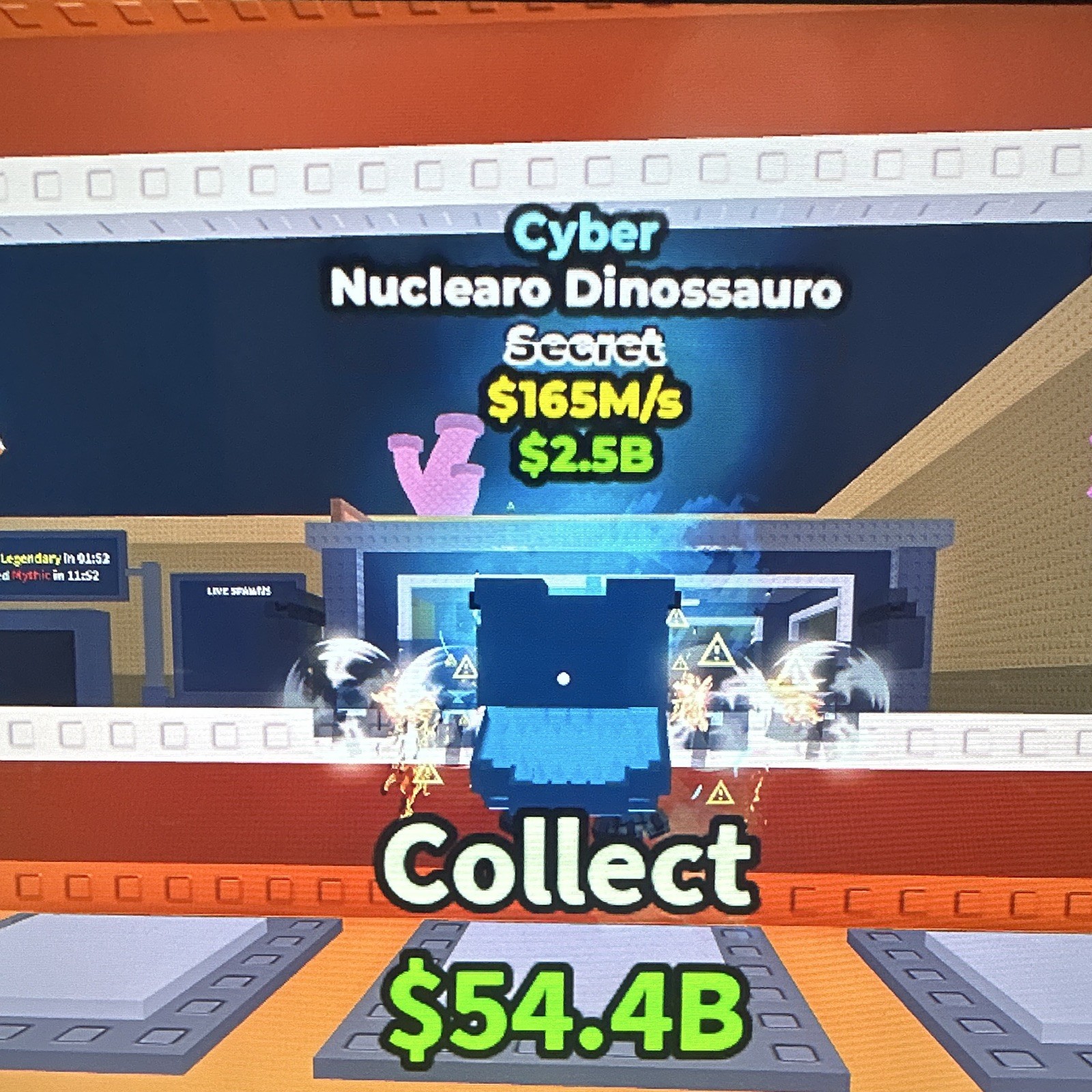 Cyber Nuclearo Dinossauro Secret Generation In-Game Virtual Collectible