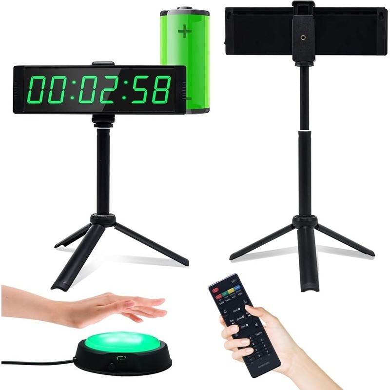 Digital LED Timer Stopwatch Wall Countdown Alarm Portable Gym Remote Control New