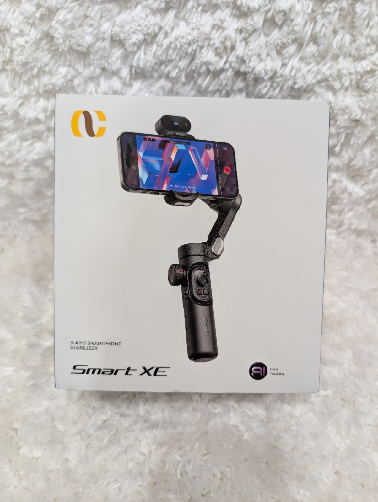 AOCHUAN Smart X E3-Axis Gimbal Stabilizer Anti-Shake Smartphone Holder Black