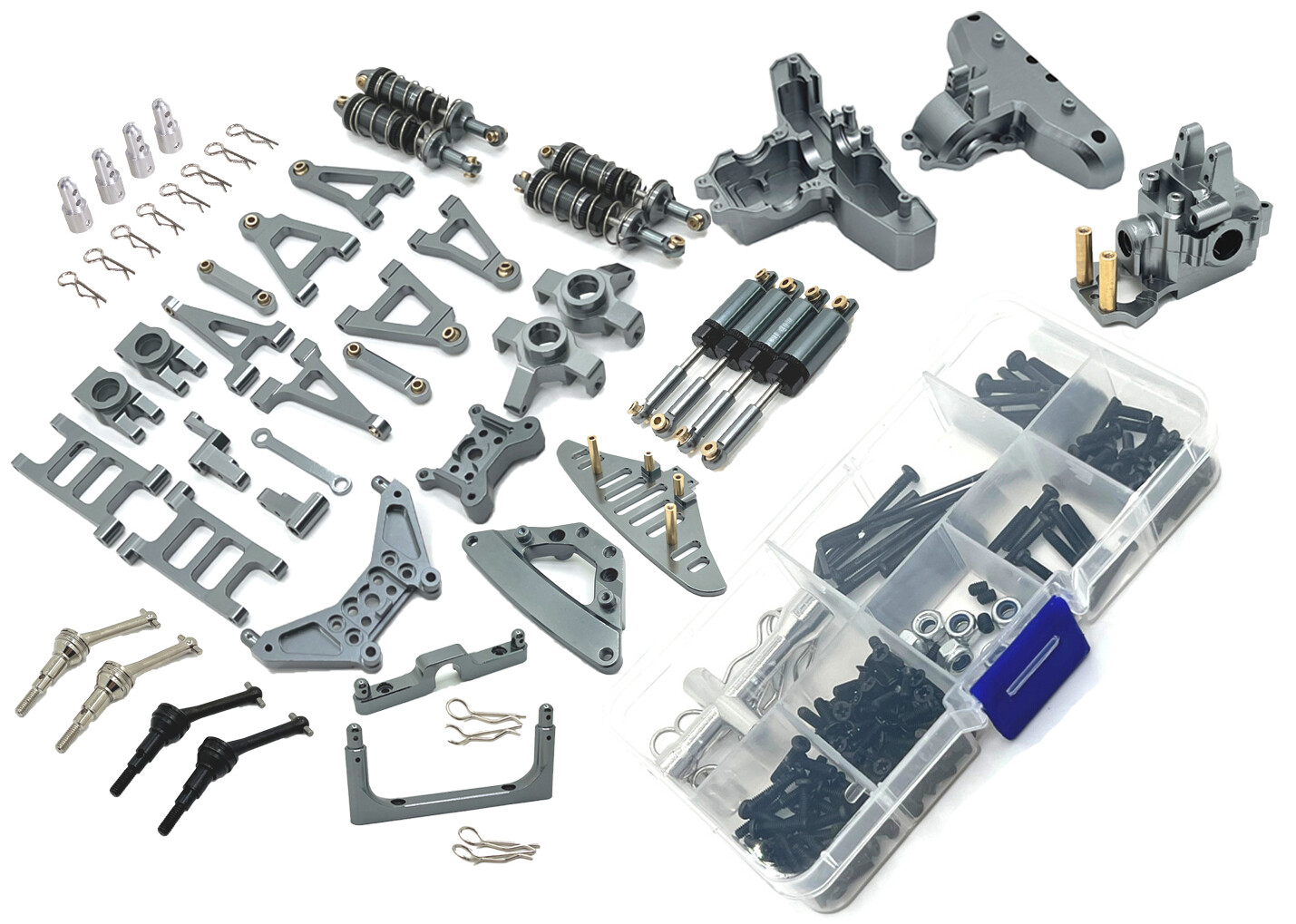 Metal Steering Block /Cup /Arm Upgrade Parts For MJX 1/14 14301 14302 RC Cars