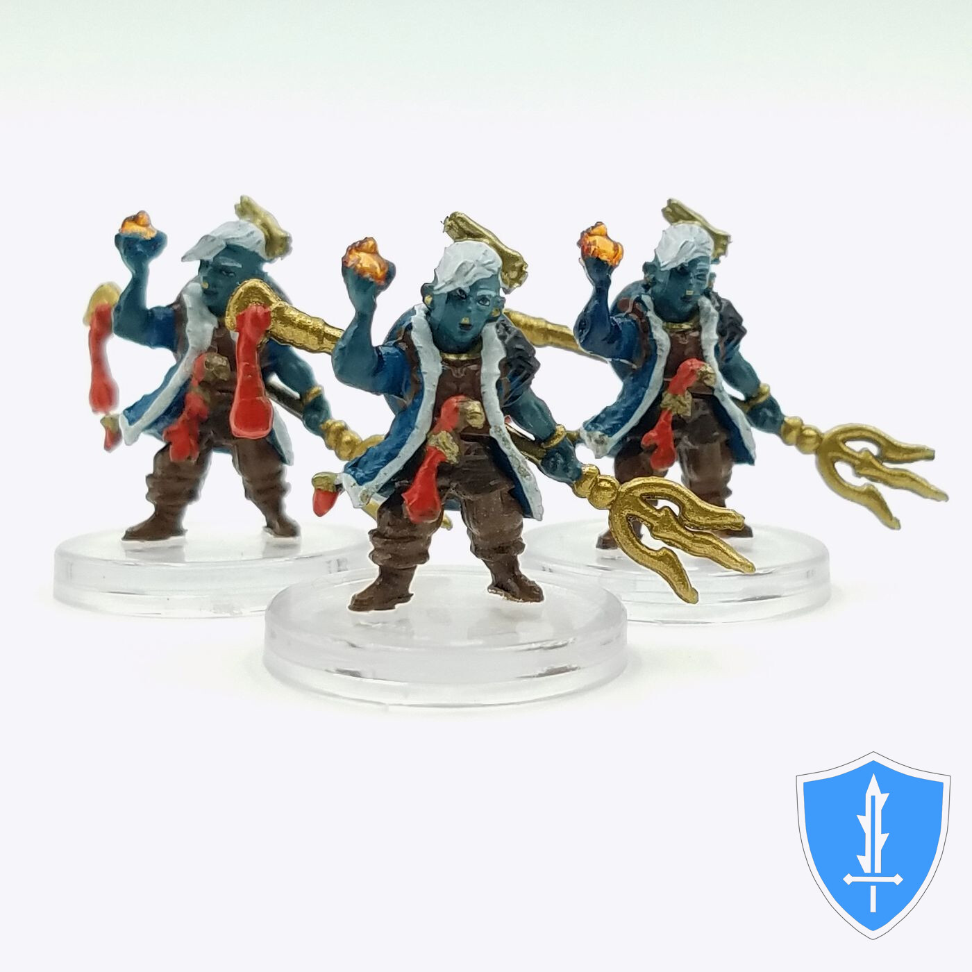 Deep Gnome x3 - Mordenkainen Monsters of the Multiverse #17 D&D Icons Realms
