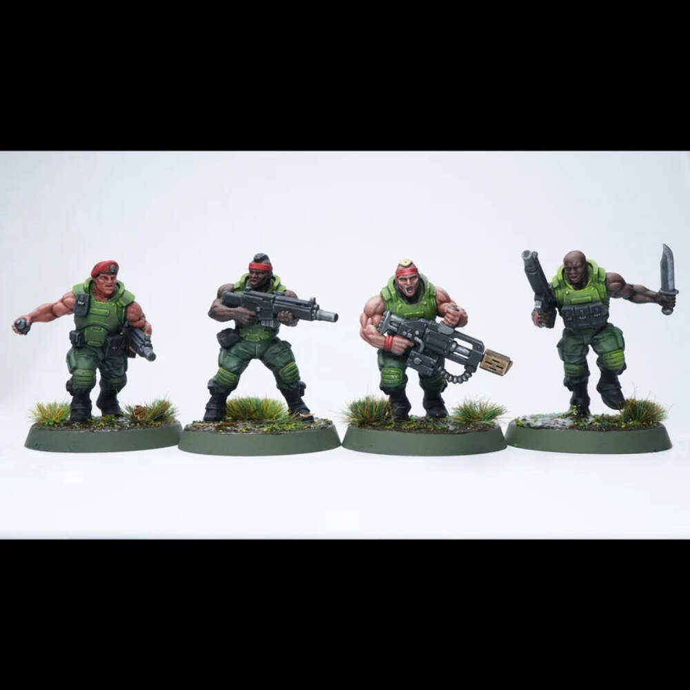 Wargames Atlantic Space Nam Sprue – x4 28mm Sci-Fi Miniatures