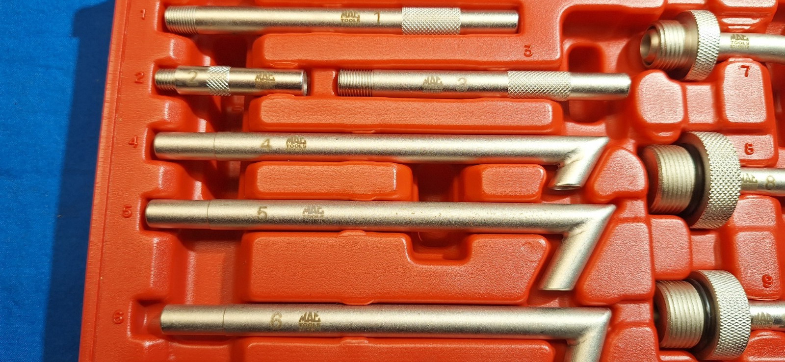 Mac Tools SD1580ATA 10 piece ATF refill adapter set UN-USED
