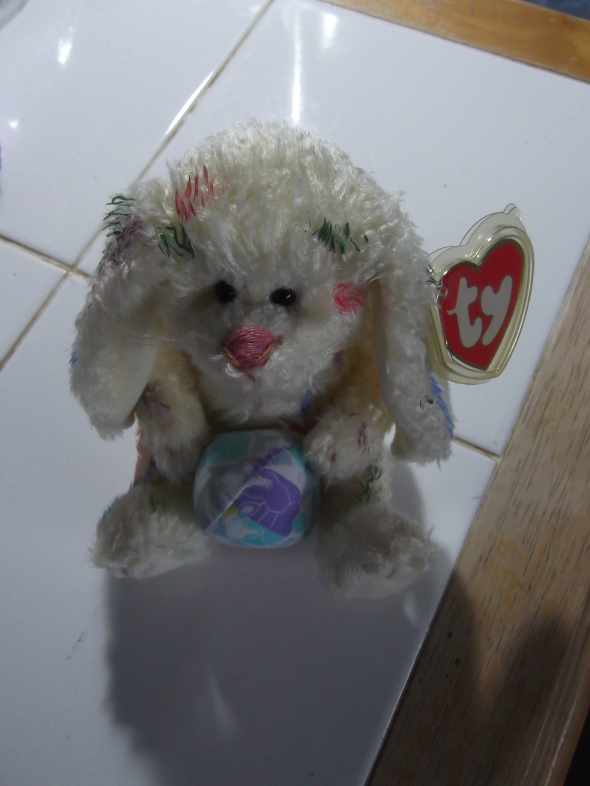 TY ATTIC TREASURES GEORGIA The Bunny 1993 * NEW * CLEAN * WITH TY HEART TAG