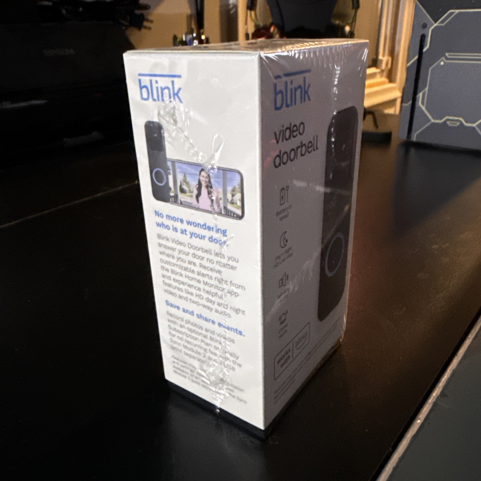 Blink Video Doorbell - Black