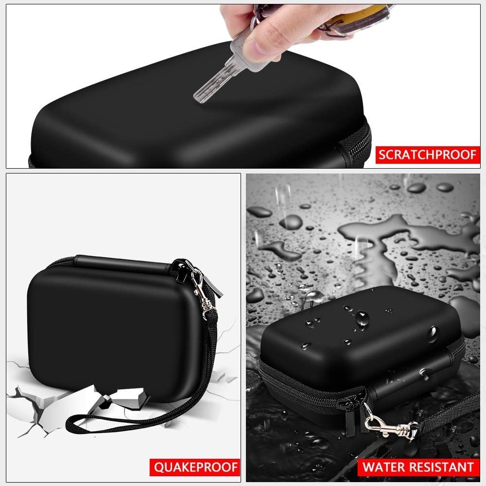 Compact Hard Shell Microscope Case - Essential for Carson MicroFlip & MicroBrite