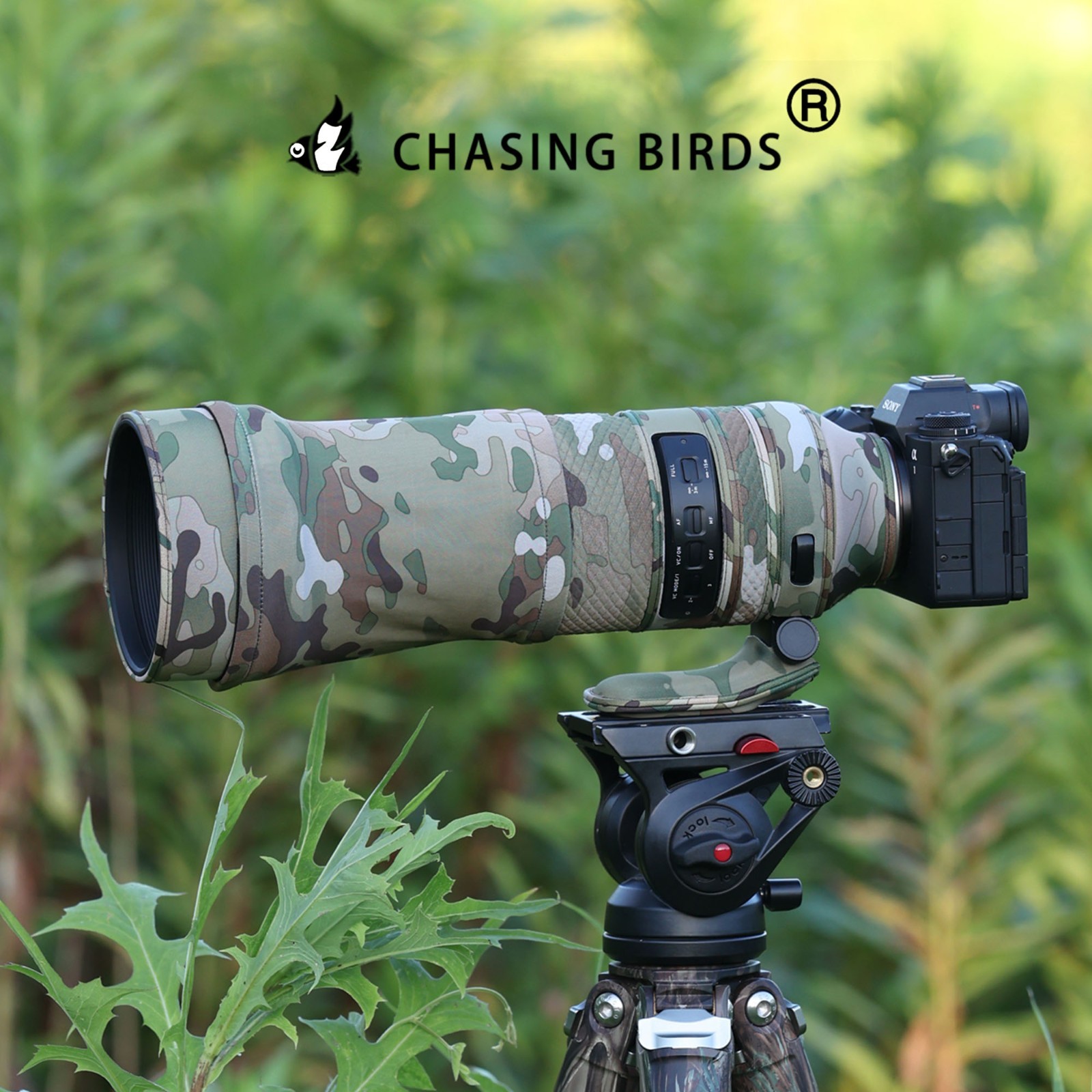CHASING BIRDS waterproof camouflage lens coat for TAMRON 150-500mm F5-6.7 Di