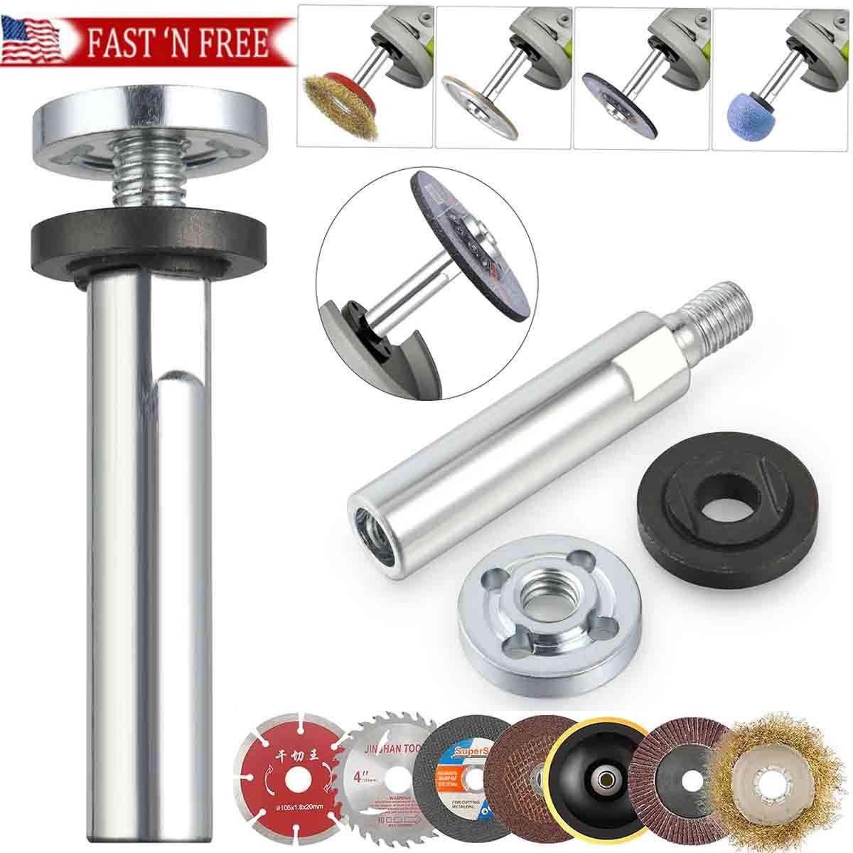 3PCS Angle Grinder Extension Connecting Rod Rotating Extended Shaft Group Shank